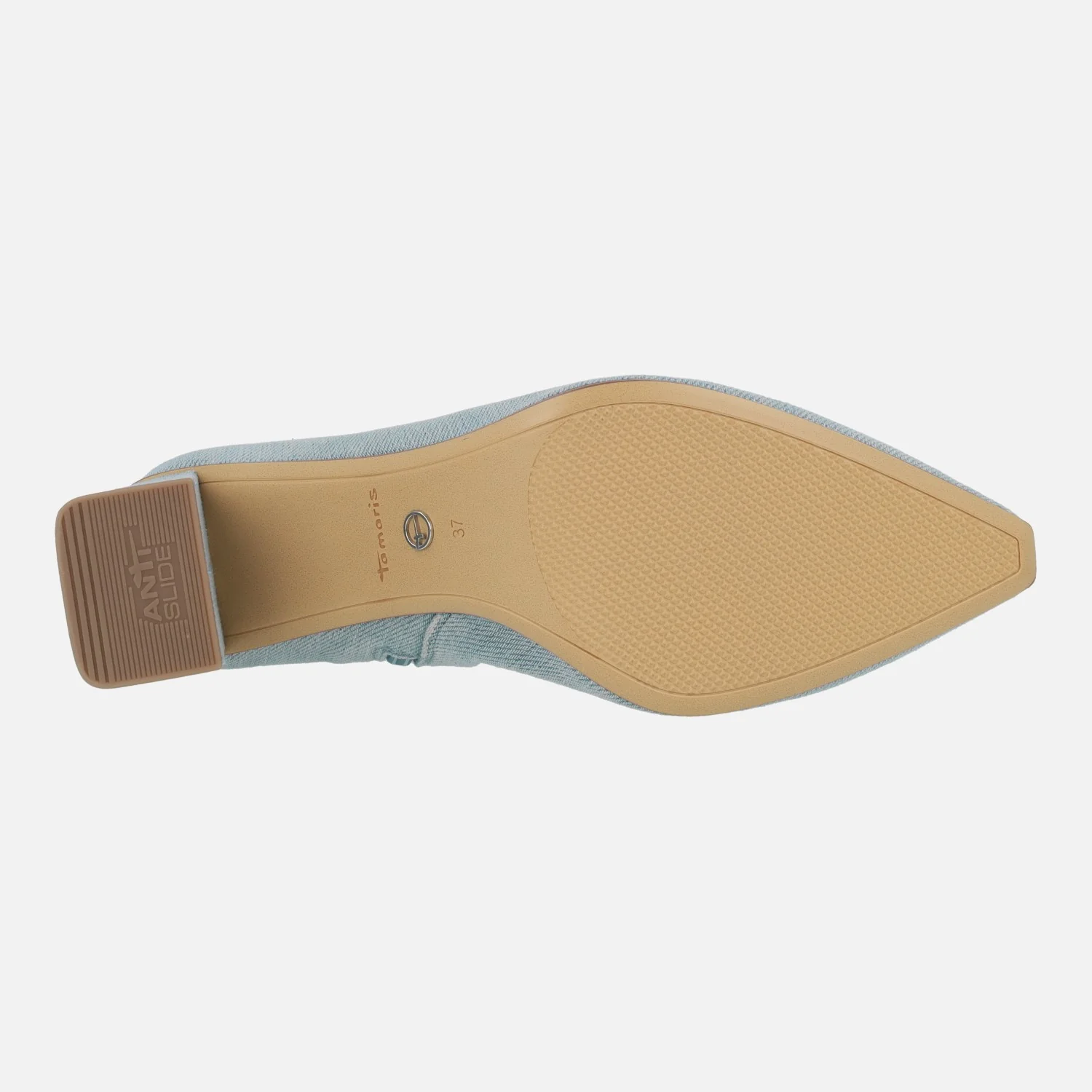 Botines en tejido denim con tacones de 7 cms - Image 5