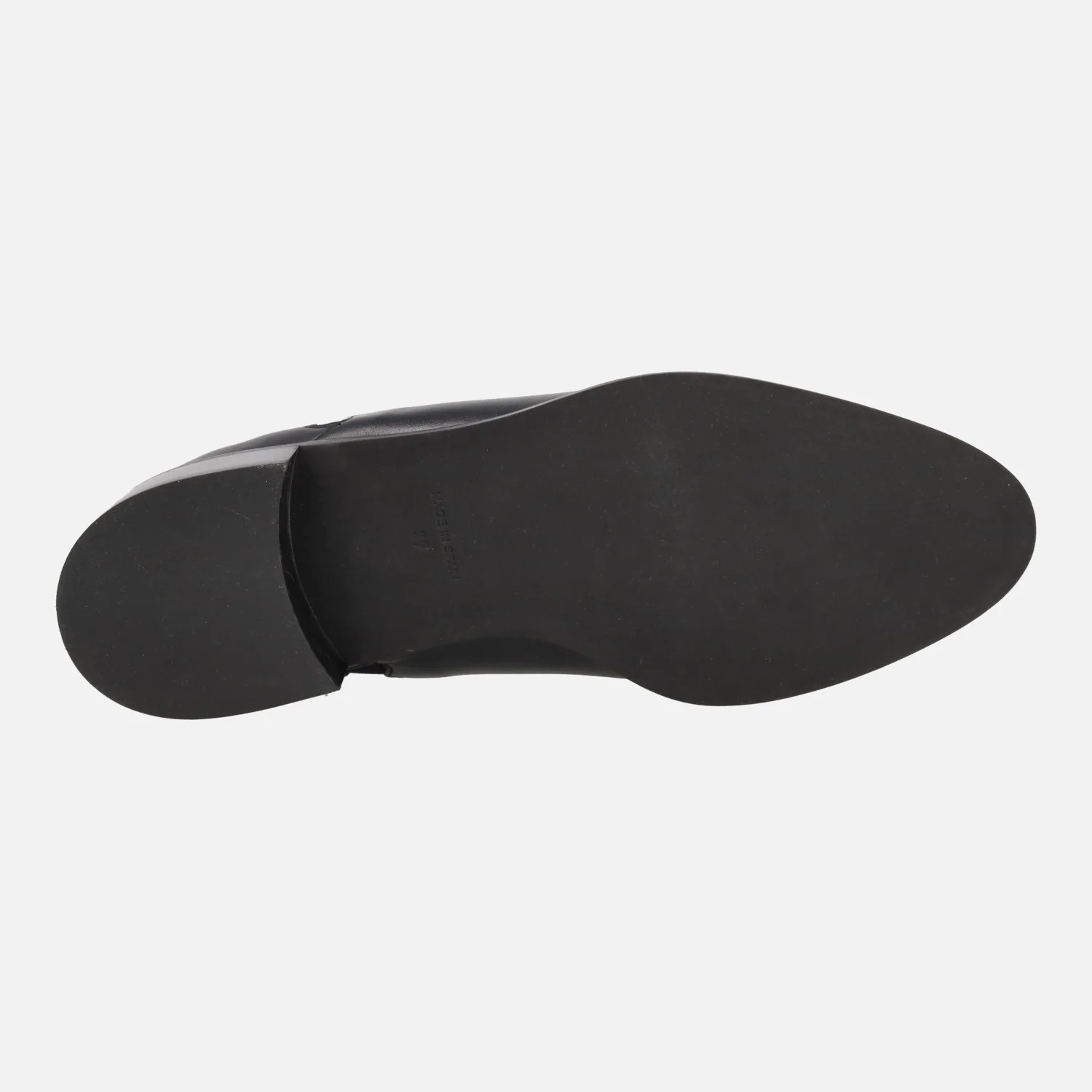 Botines estilo chelsea en piel negra - Image 5