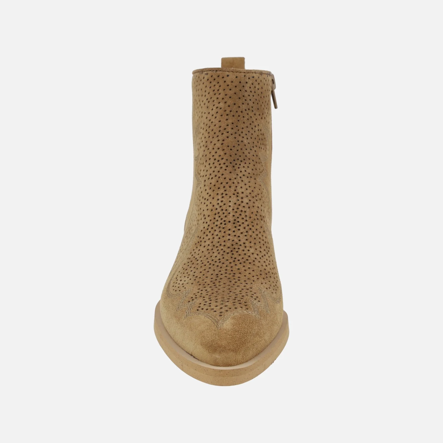 Botines estilo cowboy línea Western de Alpe con picados y bordados - Image 5