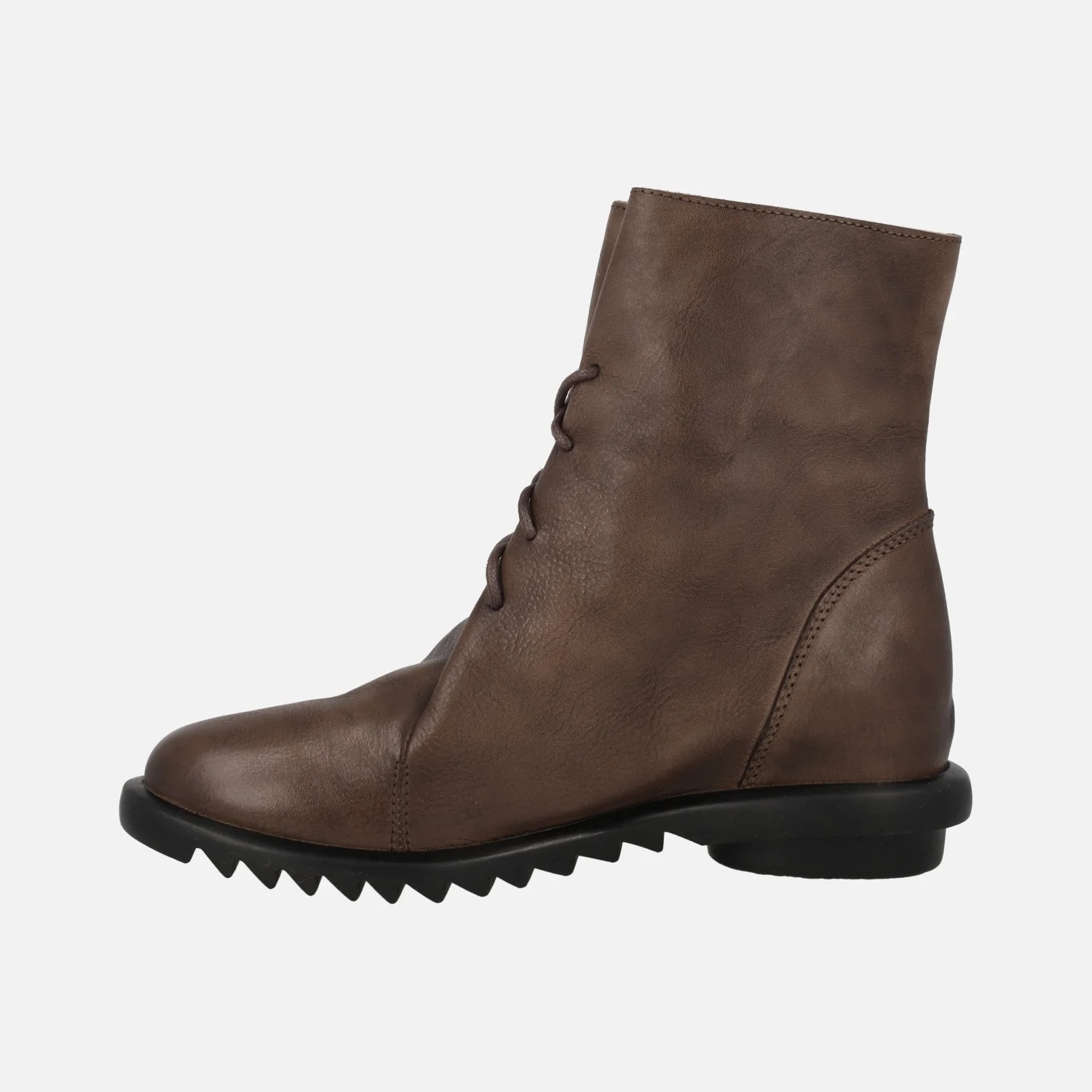 Botines marrones de piel con cordones Cyrielle 12 choco - Image 4