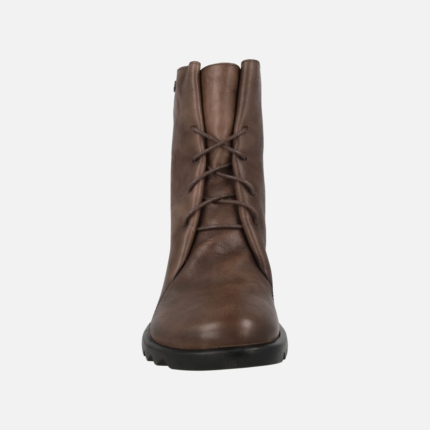 Botines marrones de piel con cordones Cyrielle 12 choco - Image 5