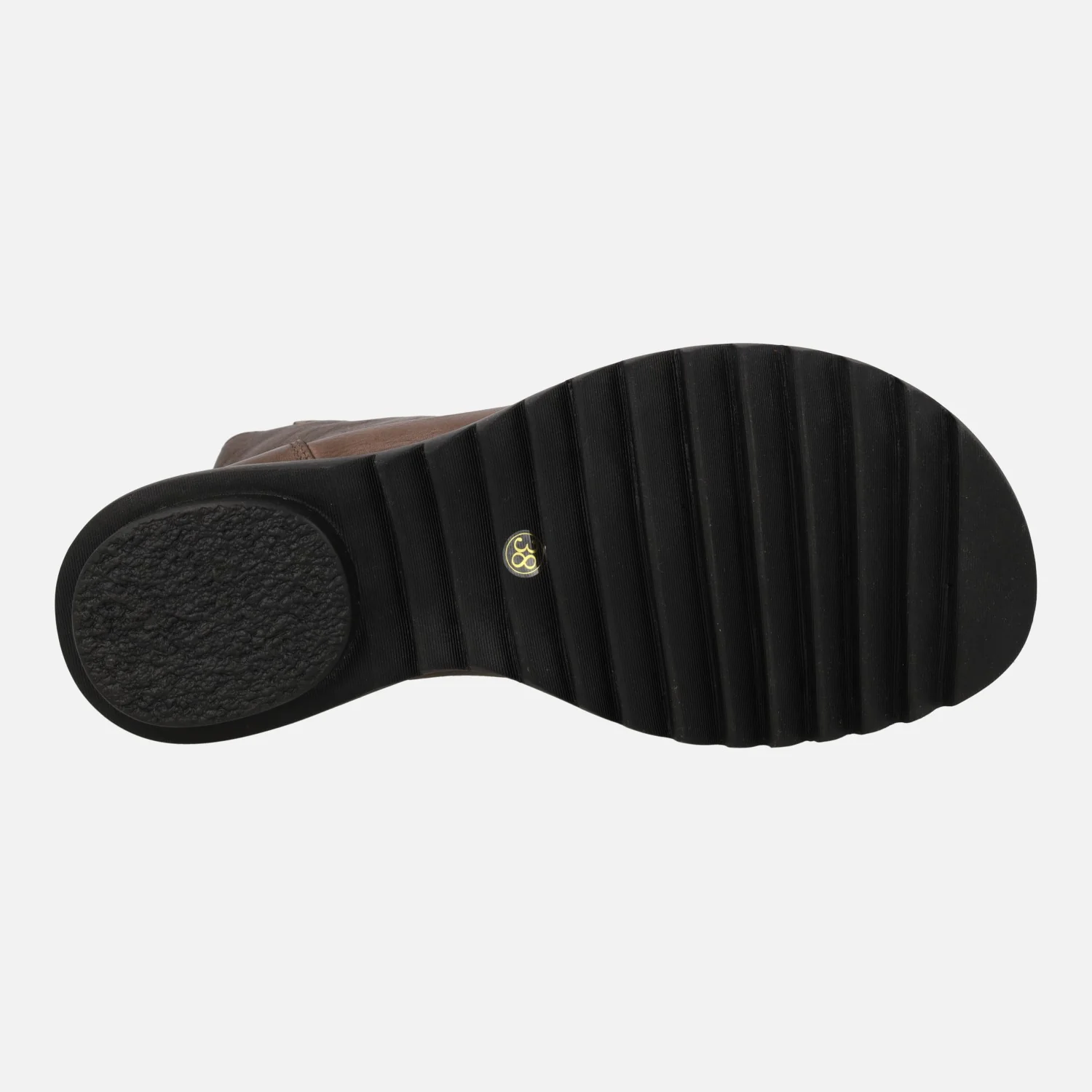 Botines marrones de piel con cordones Cyrielle 12 choco - Image 6