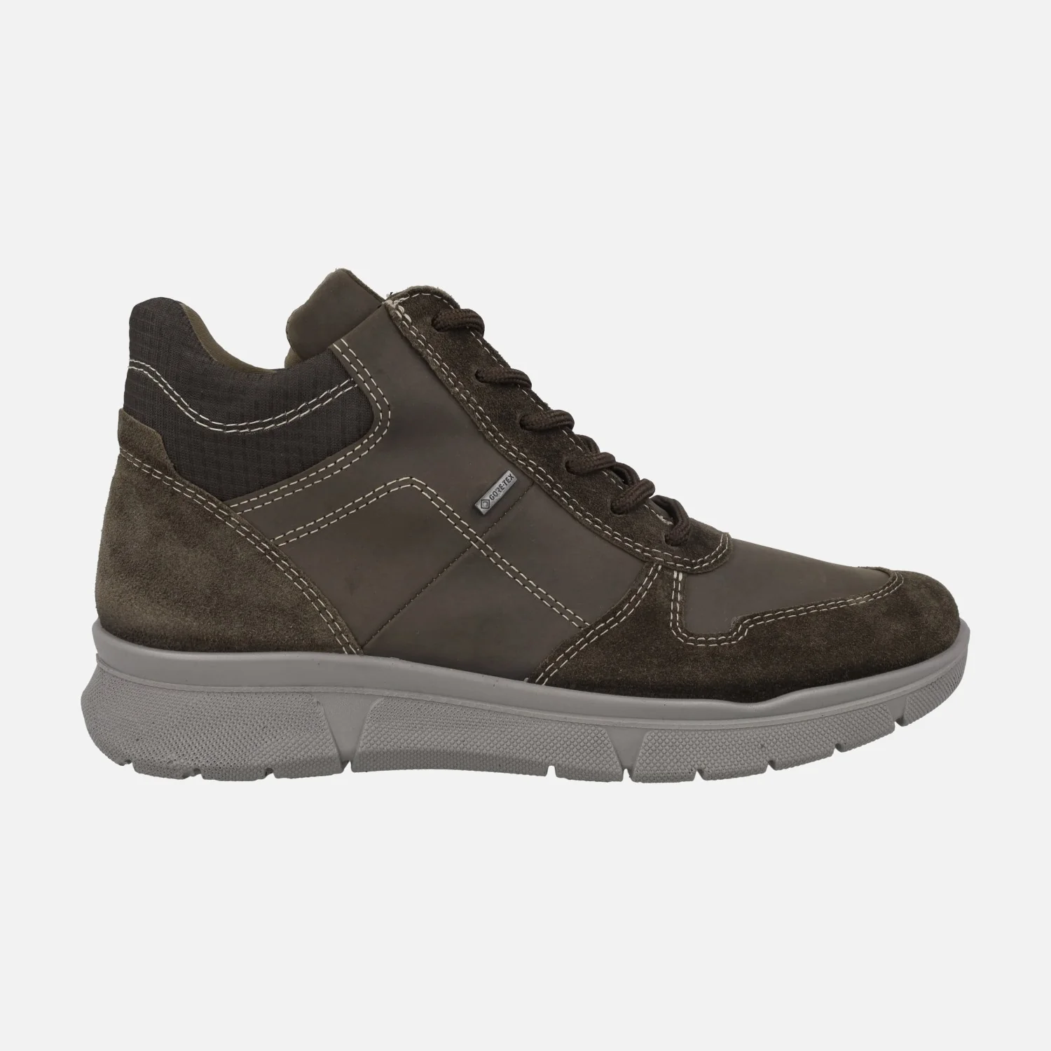 Botines marrones para hombre con membrana Gore tex