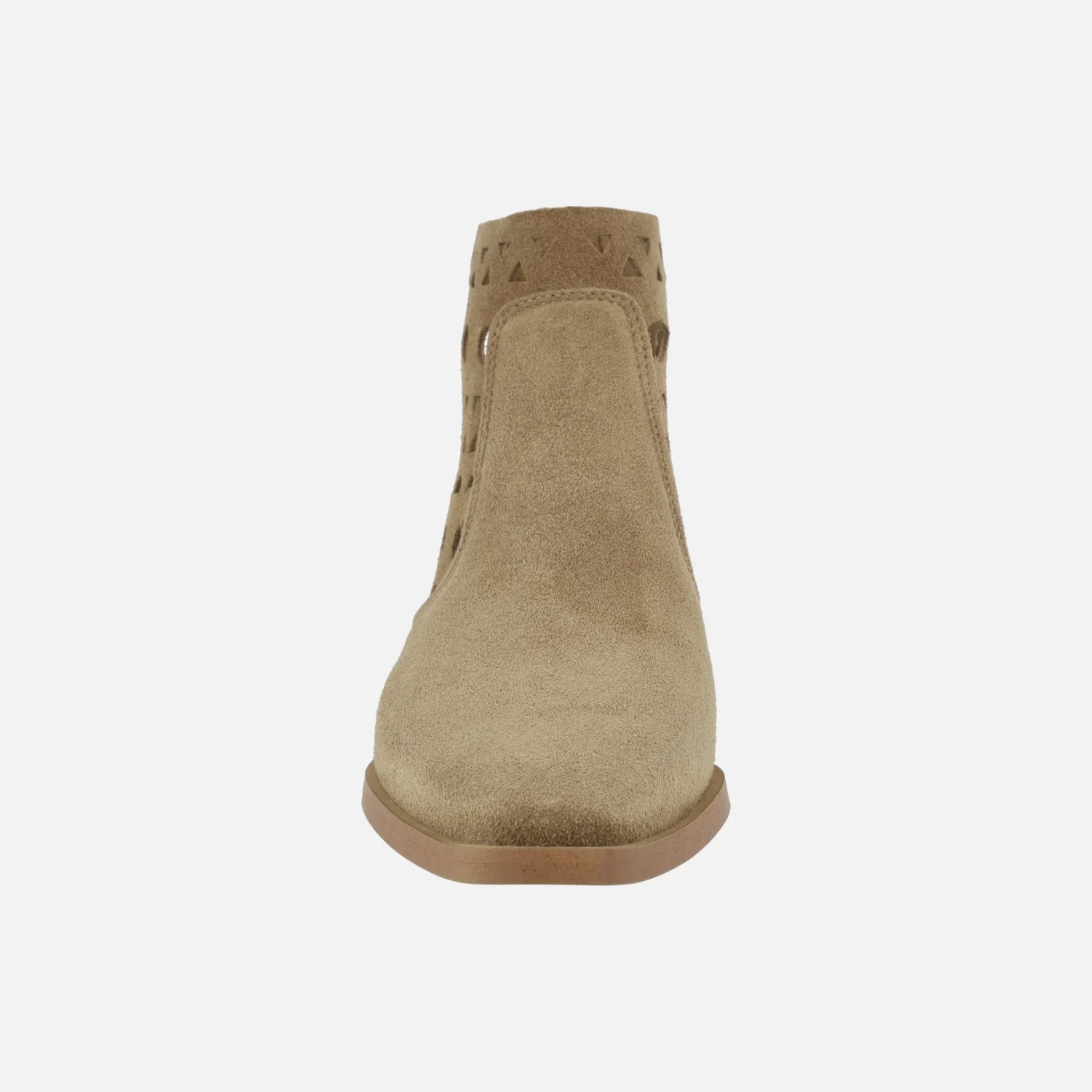 Botines Miller en piel serraje con cremallera trasera - Image 5