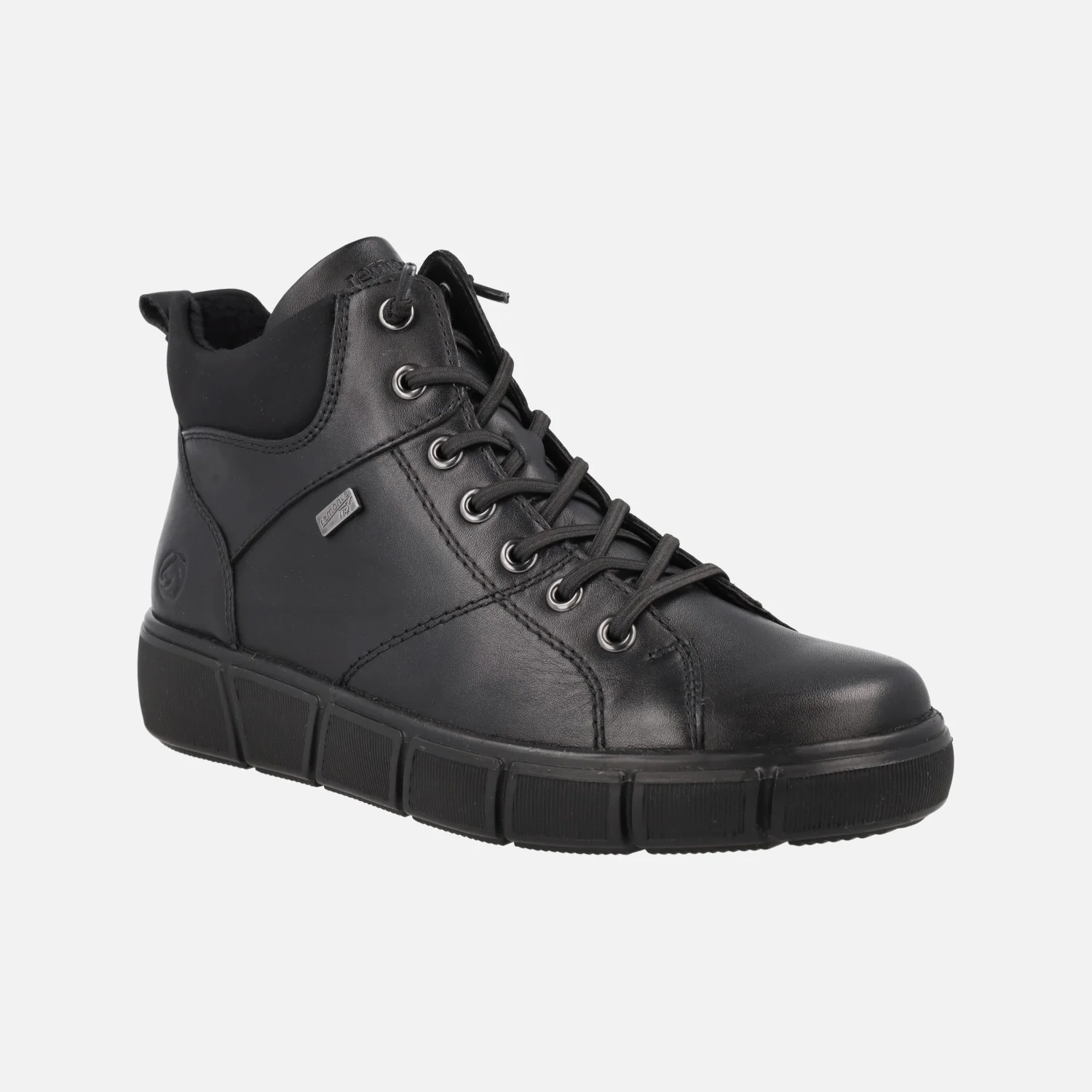 Botines negros de piel con membrana impermeable - Image 2