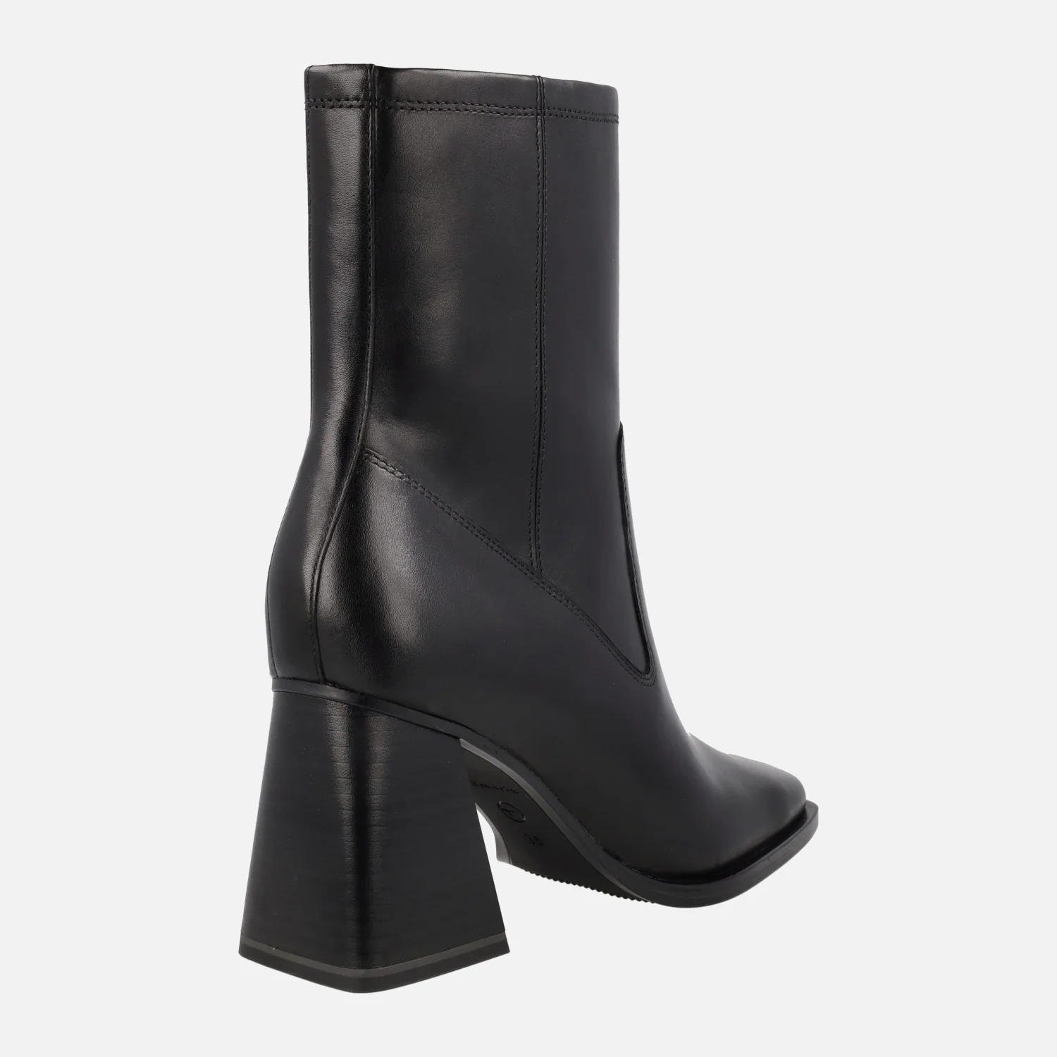 Botines de piel con tacones de 8 cms de altura - Image 4