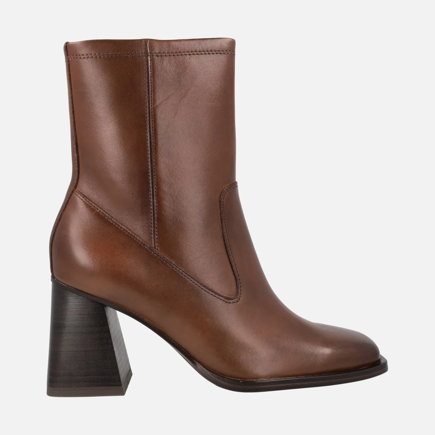 Botines de piel con tacones de 8 cms de altura - Image 6