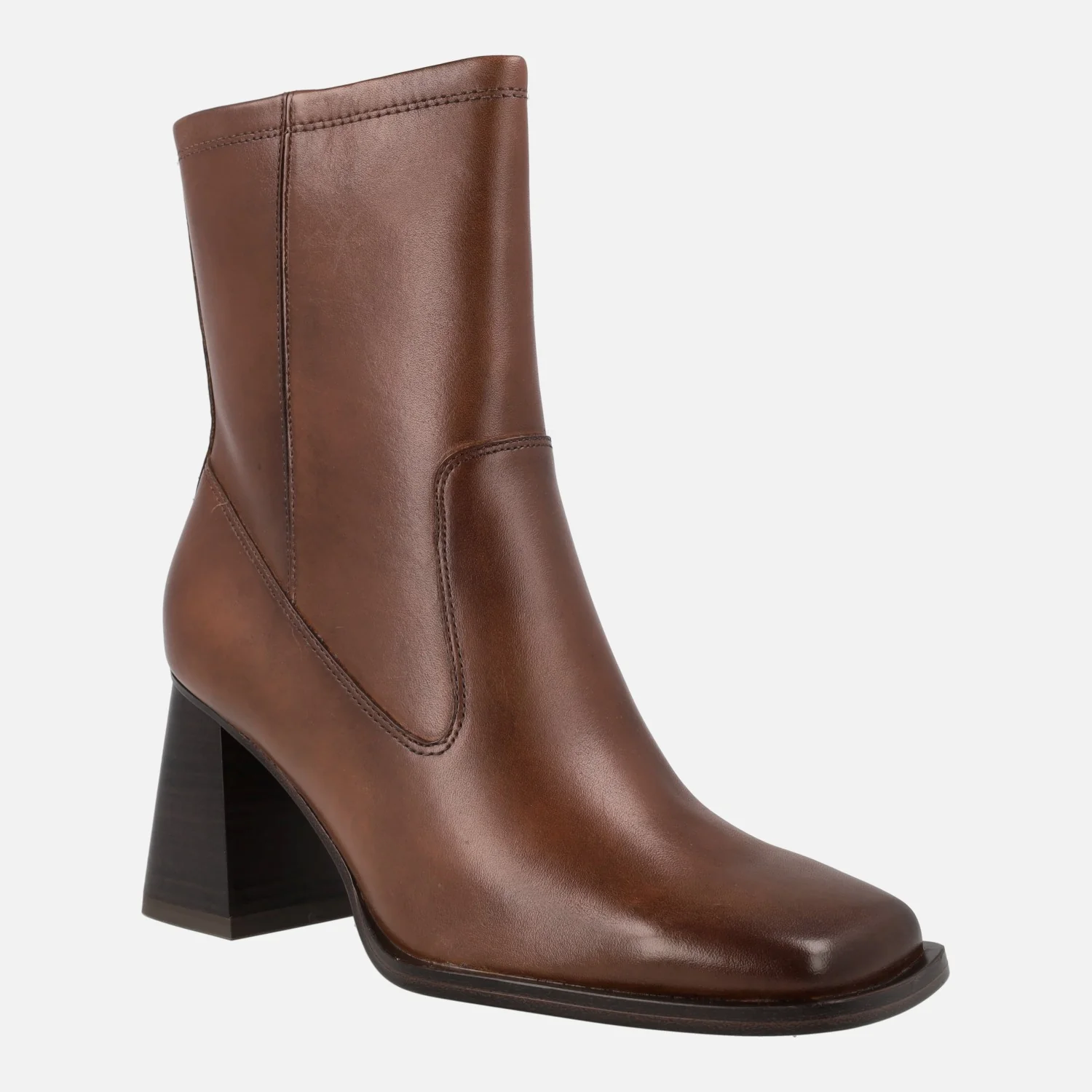 Botines de piel con tacones de 8 cms de altura - Image 7
