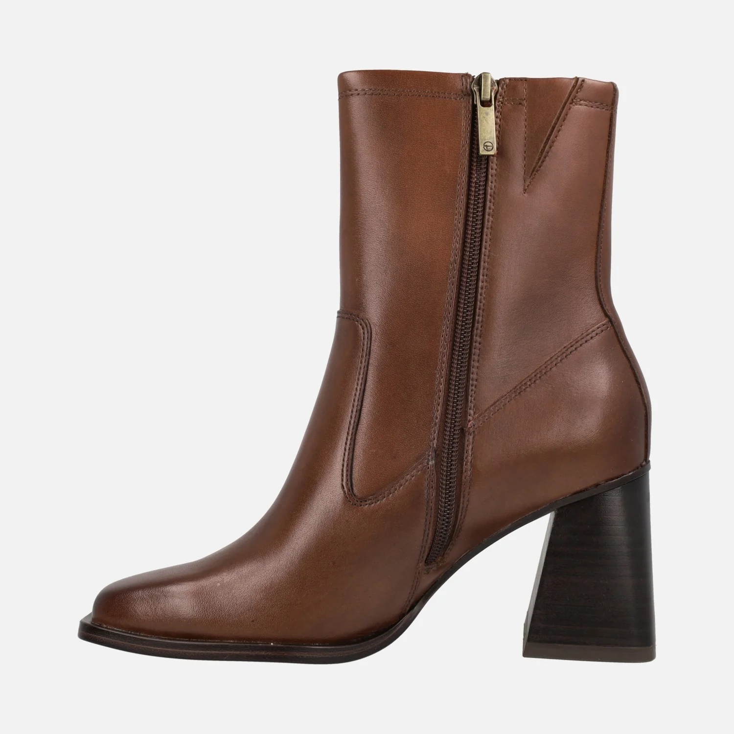 Botines de piel con tacones de 8 cms de altura - Image 8