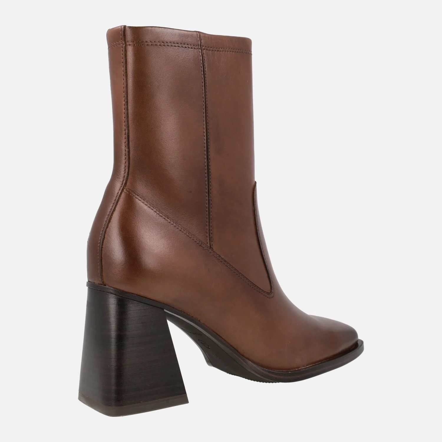 Botines de piel con tacones de 8 cms de altura - Image 9