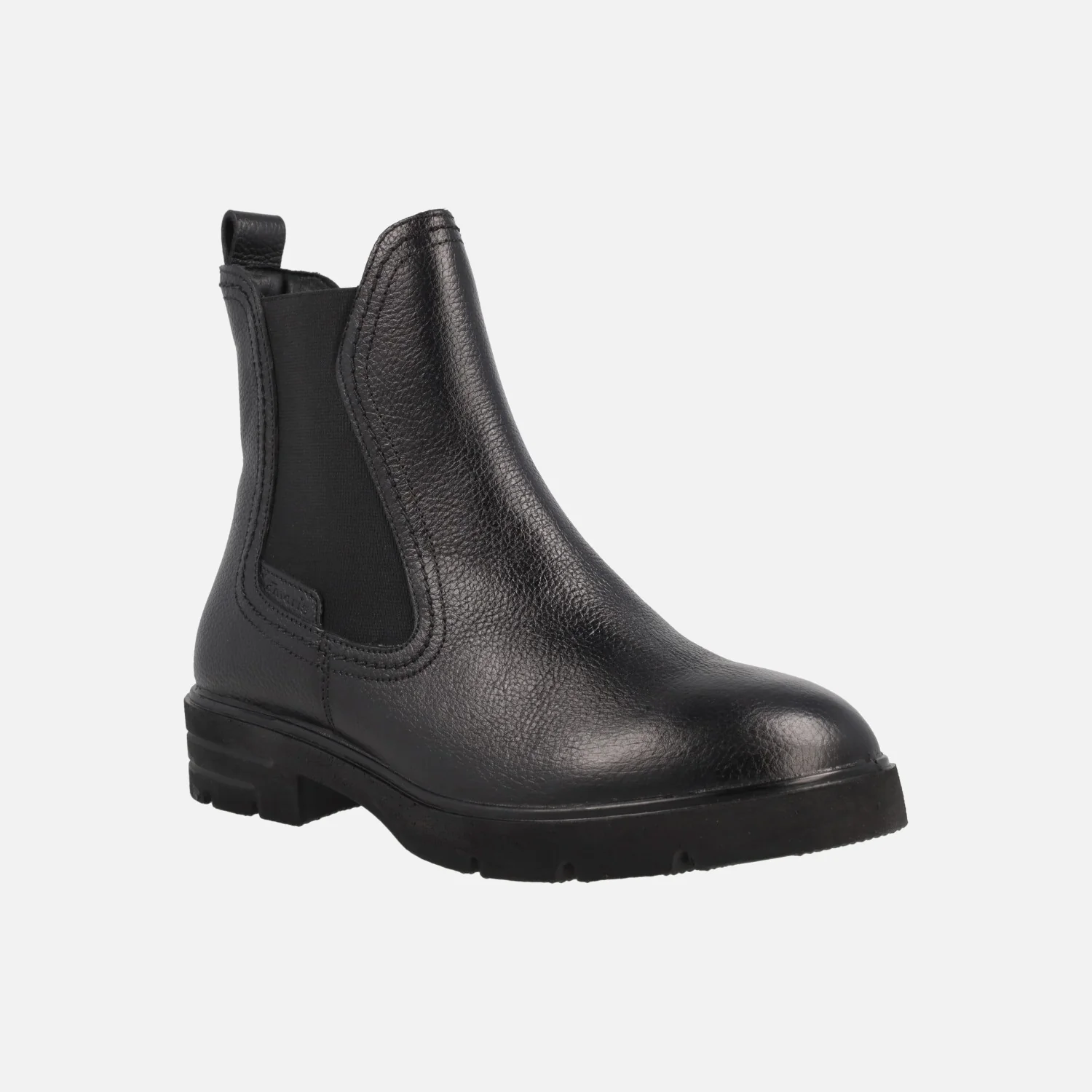 Botines negros de piel inspiración chelsea - Image 2