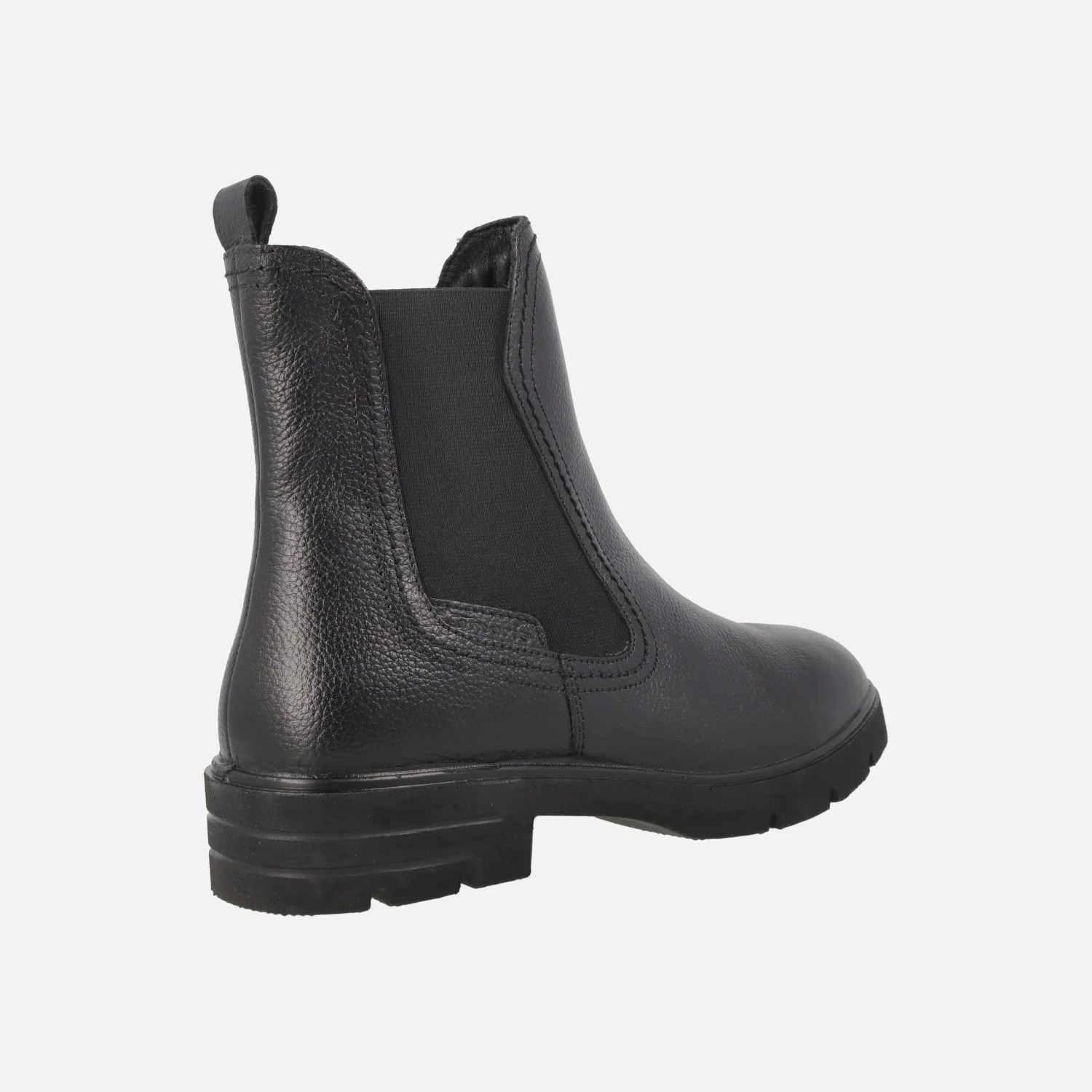 Botines negros de piel inspiración chelsea - Image 3