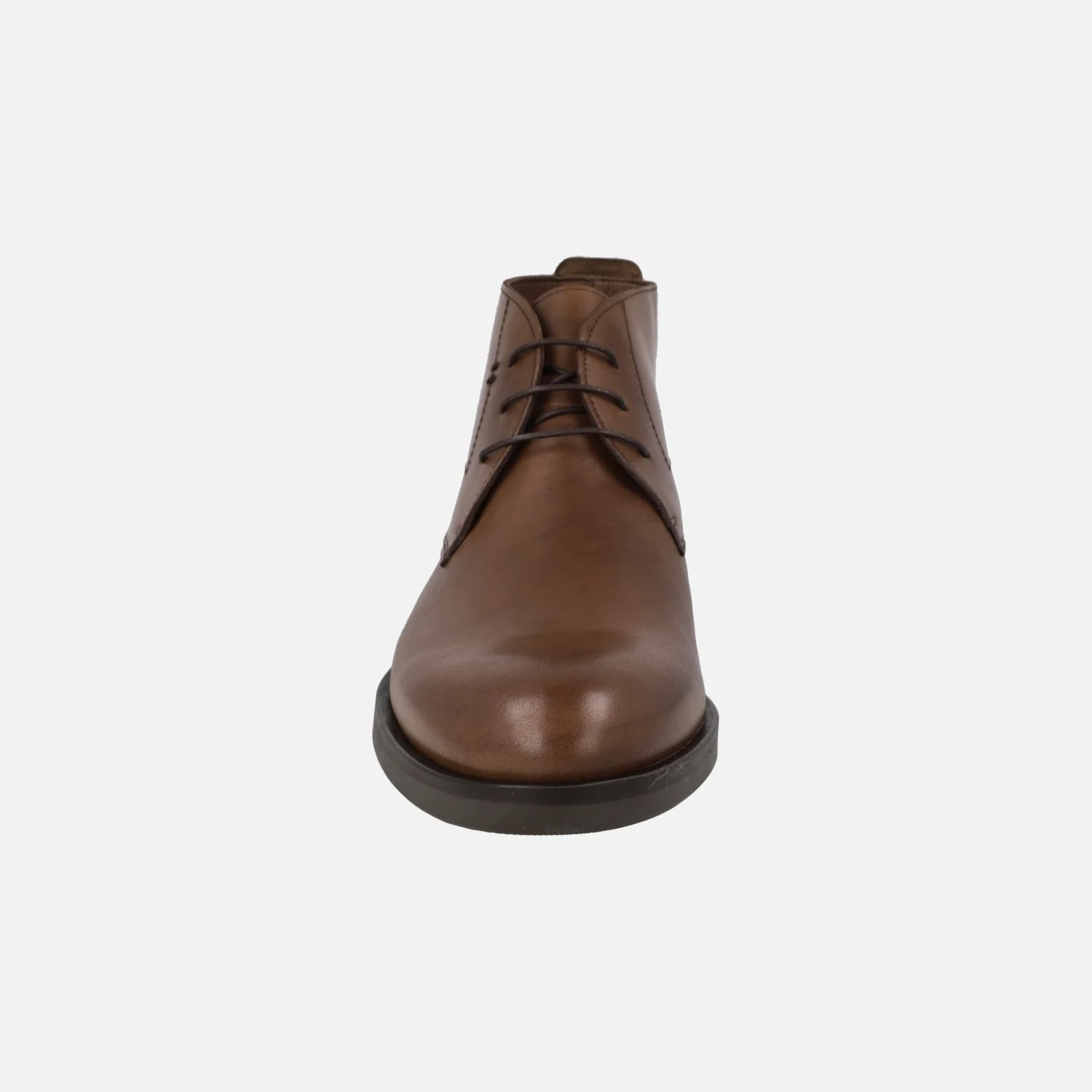 Botines de cordones para hombre en color cuero - Image 5