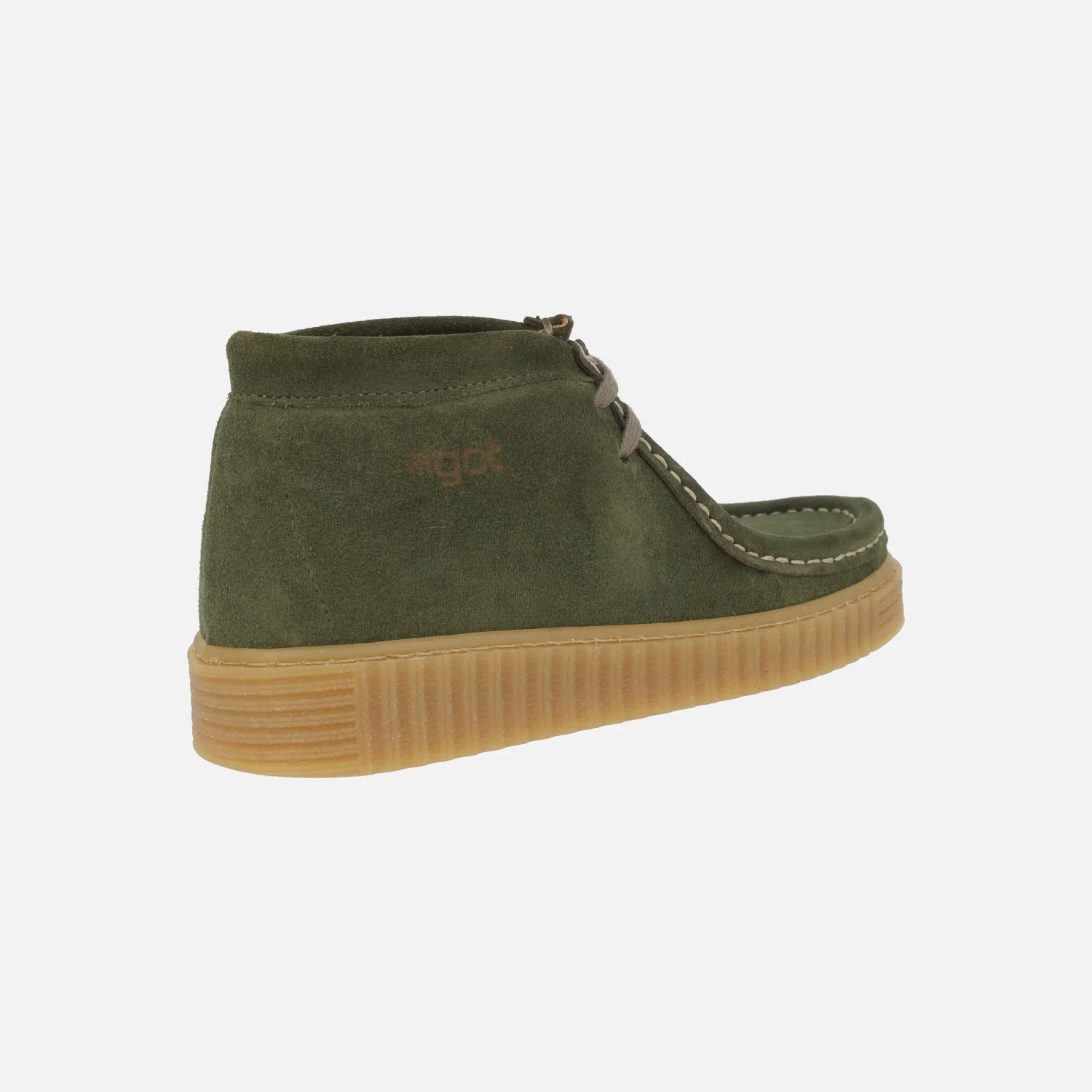 Botines para hombre estilo wallabee en serraje modelo ANT - Image 9