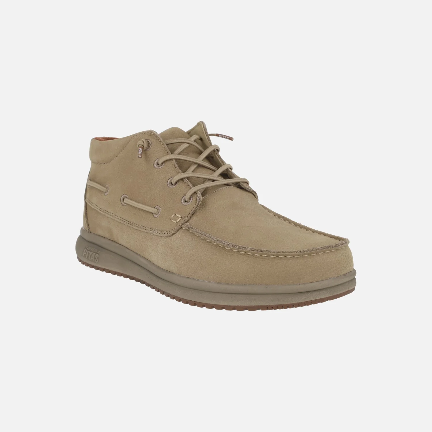 Botines Timor leather beige en piel hidrofugada para hombre - Image 2