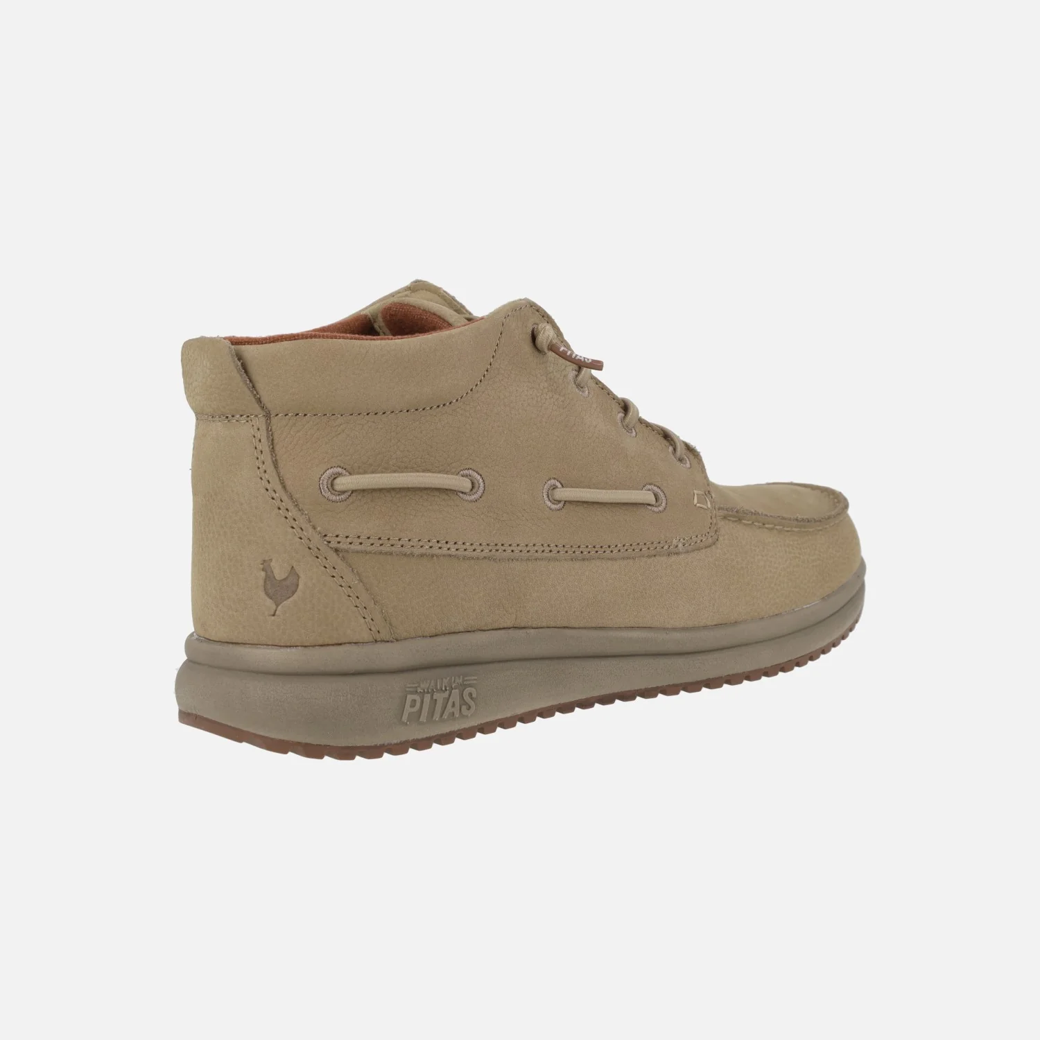 Botines Timor leather beige en piel hidrofugada para hombre - Image 4