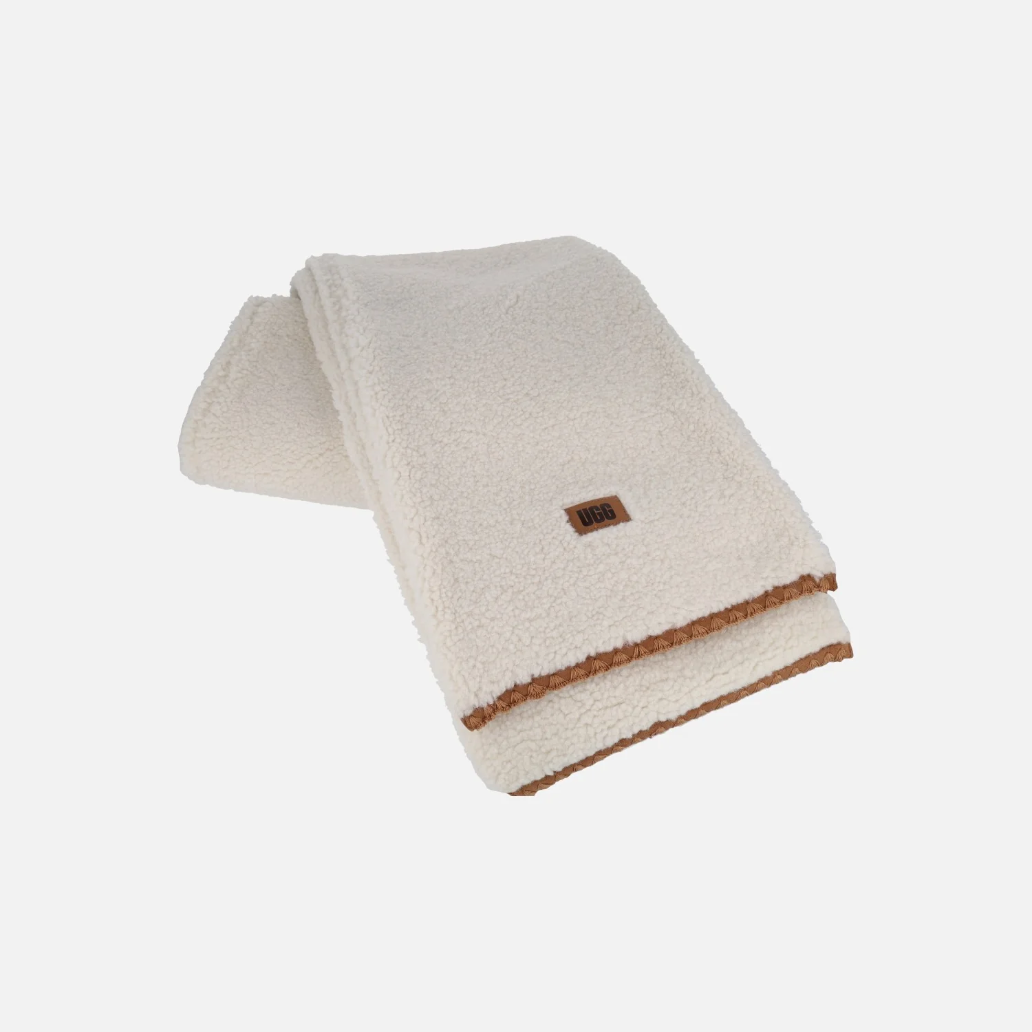 Bufandas UGG en tejido polar UGGFLUFF SCALLOPED SCARF - Image 4