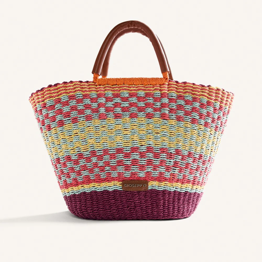 Capazo estampado multicolor Pangani - Image 2