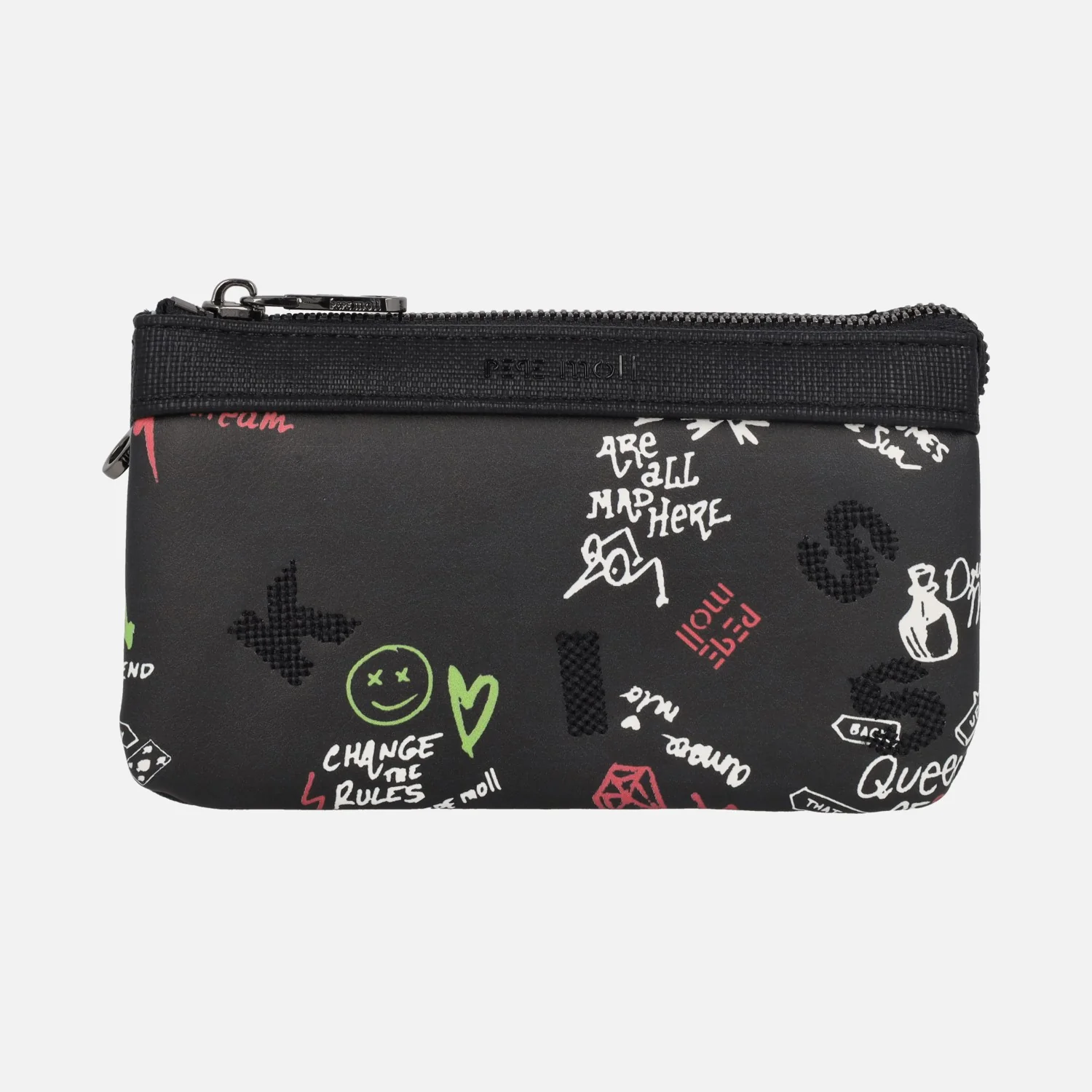 Carteras con triple compartimento y detalle de graffity - Image 5