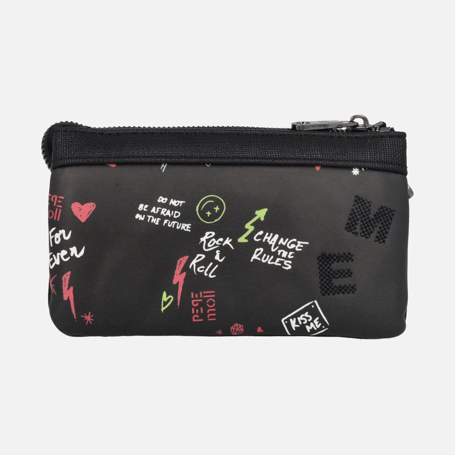 Carteras con triple compartimento y detalle de graffity - Image 7
