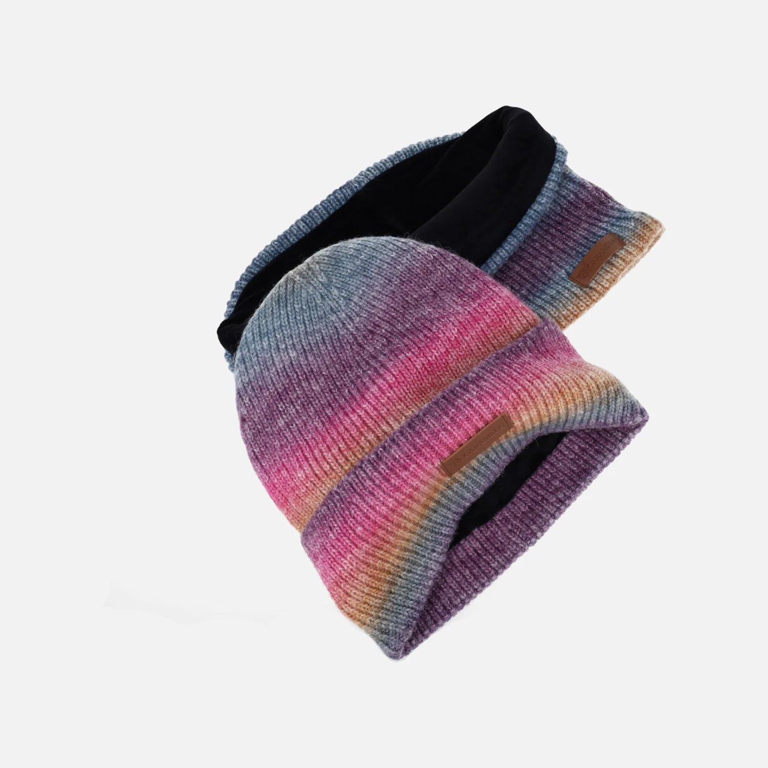 Conjunto Caramelo de cuello y bufanda multicolor - Image 4