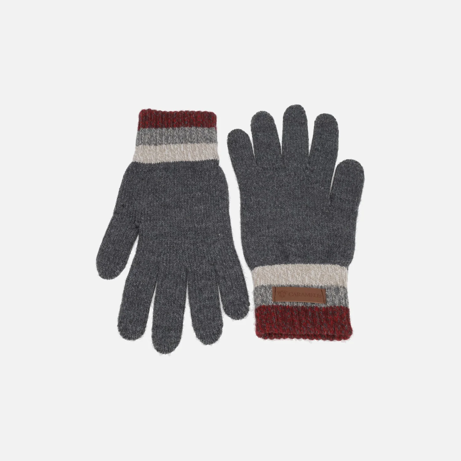 Conjunto de guantes y cuello para hombre de Caramelo - Image 3
