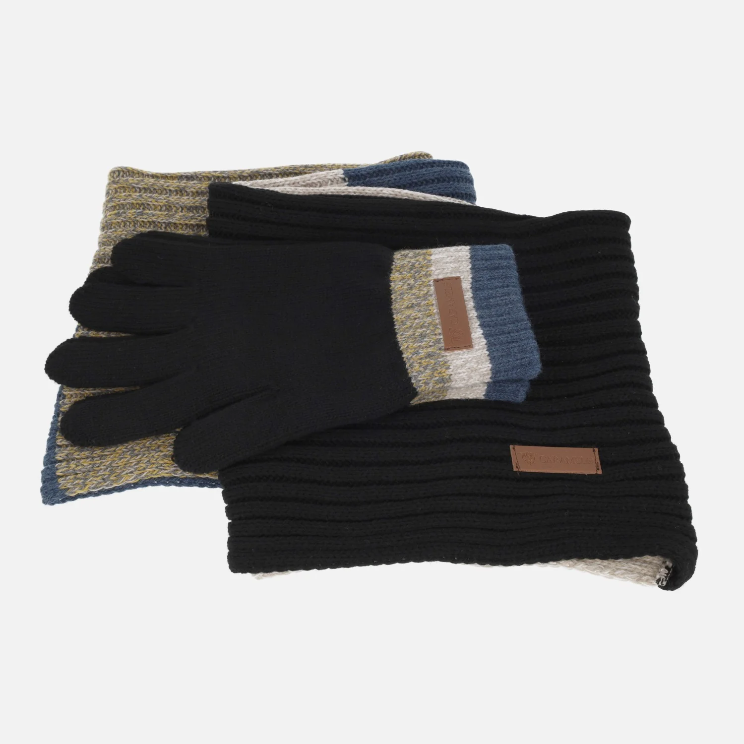 Conjunto de guantes y cuello para hombre de Caramelo - Image 5