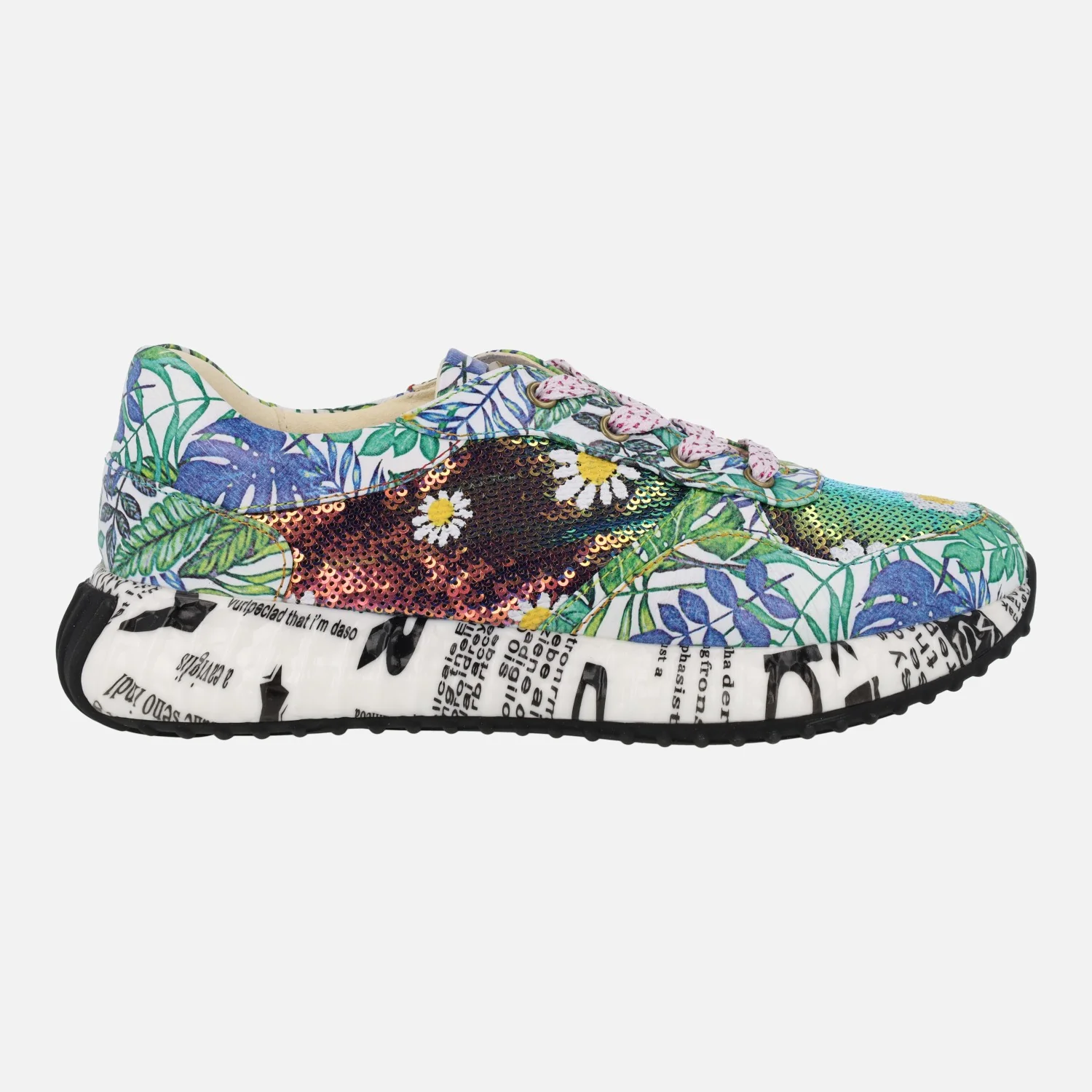 Deportivas Laura vita Burton 05 con detalle de lentejuelas - Image 6