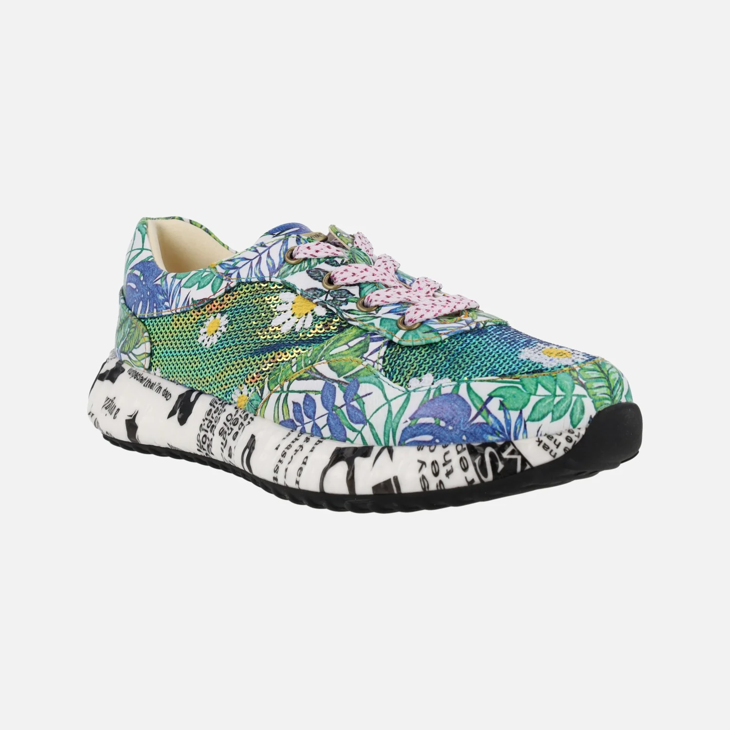 Deportivas Laura vita Burton 05 con detalle de lentejuelas - Image 7