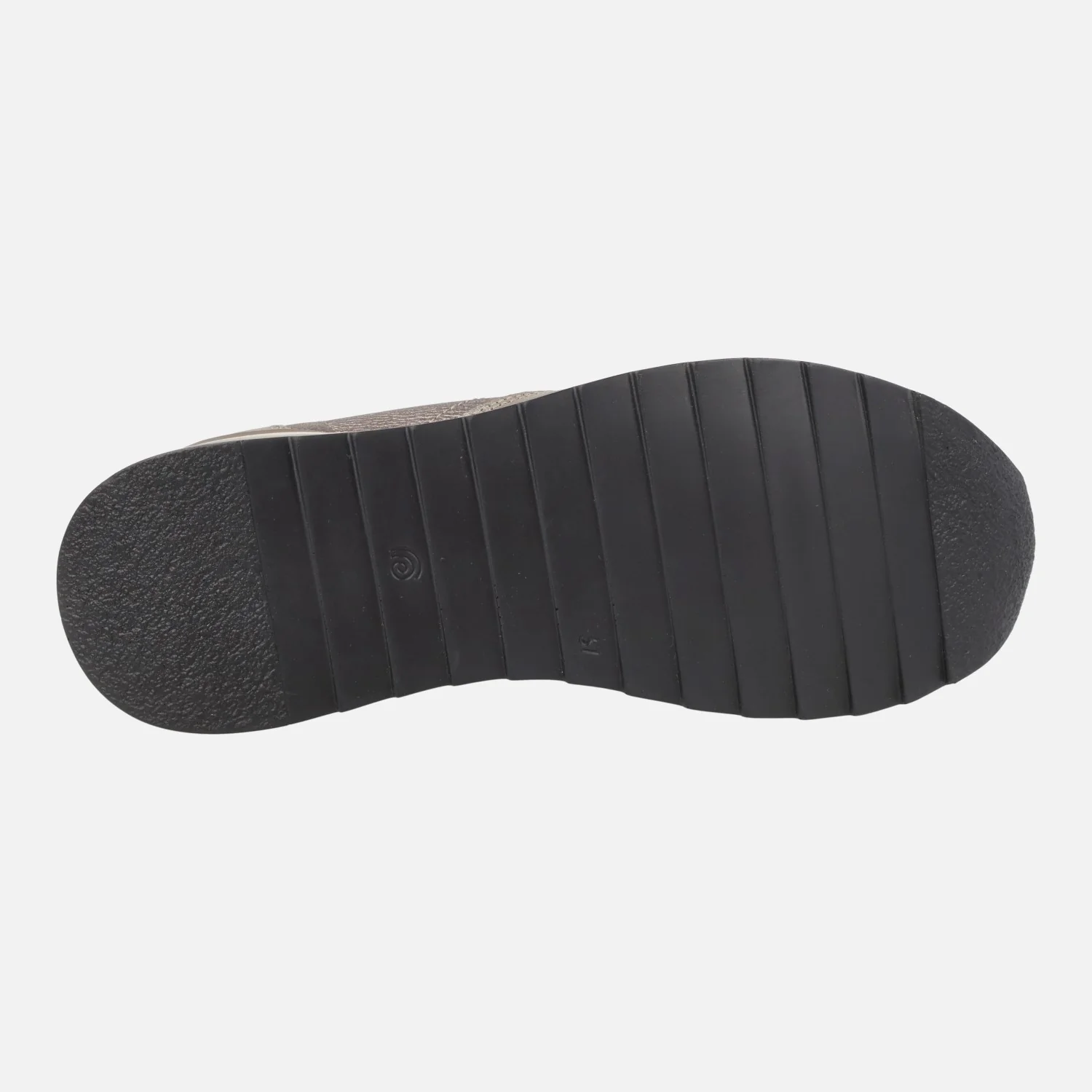Deportivas multi material en metalizado acero con cordones elásticos - Image 6