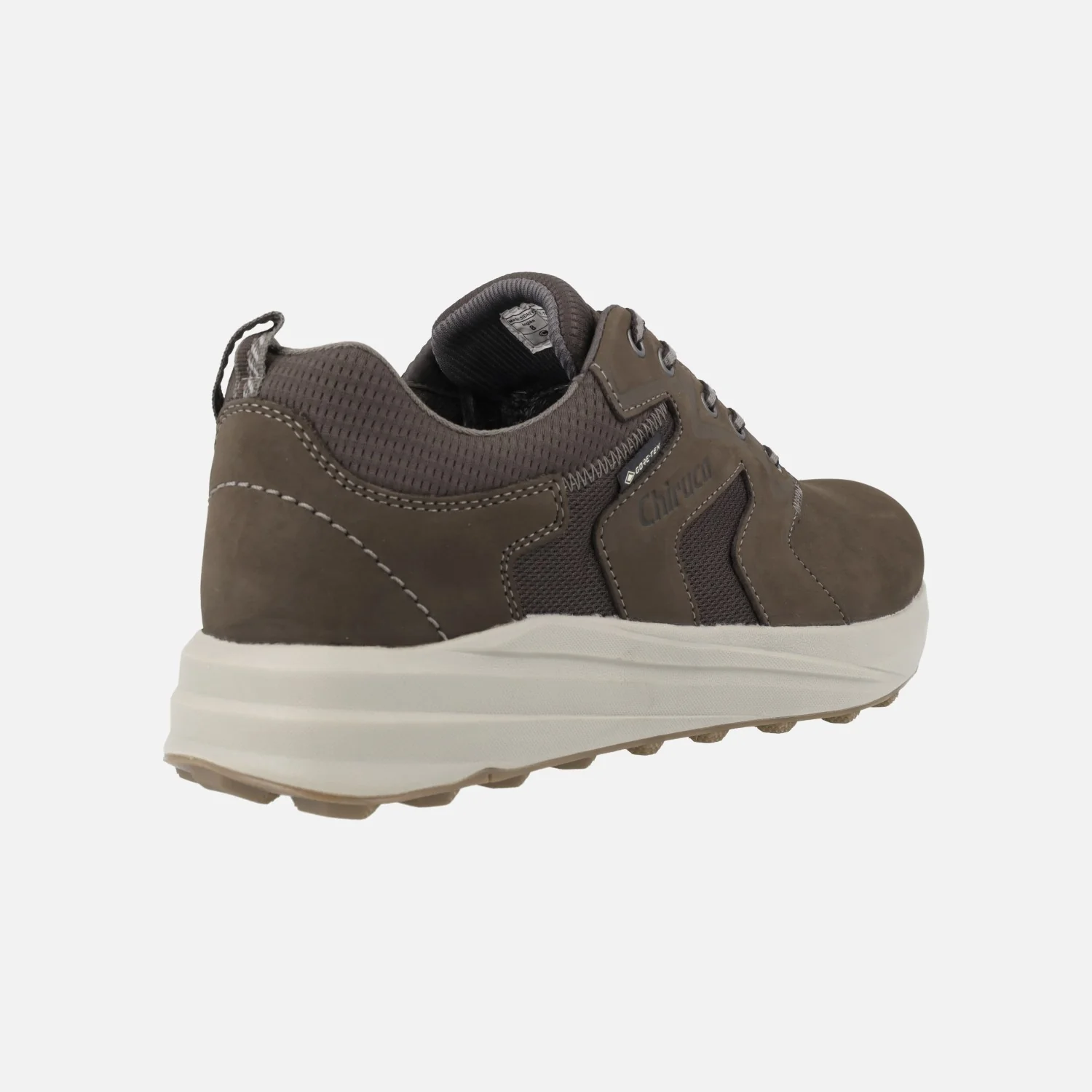 Deportivas para hombre Sidney 22 en nobuck marrón con membrana Gore-tex - Image 3