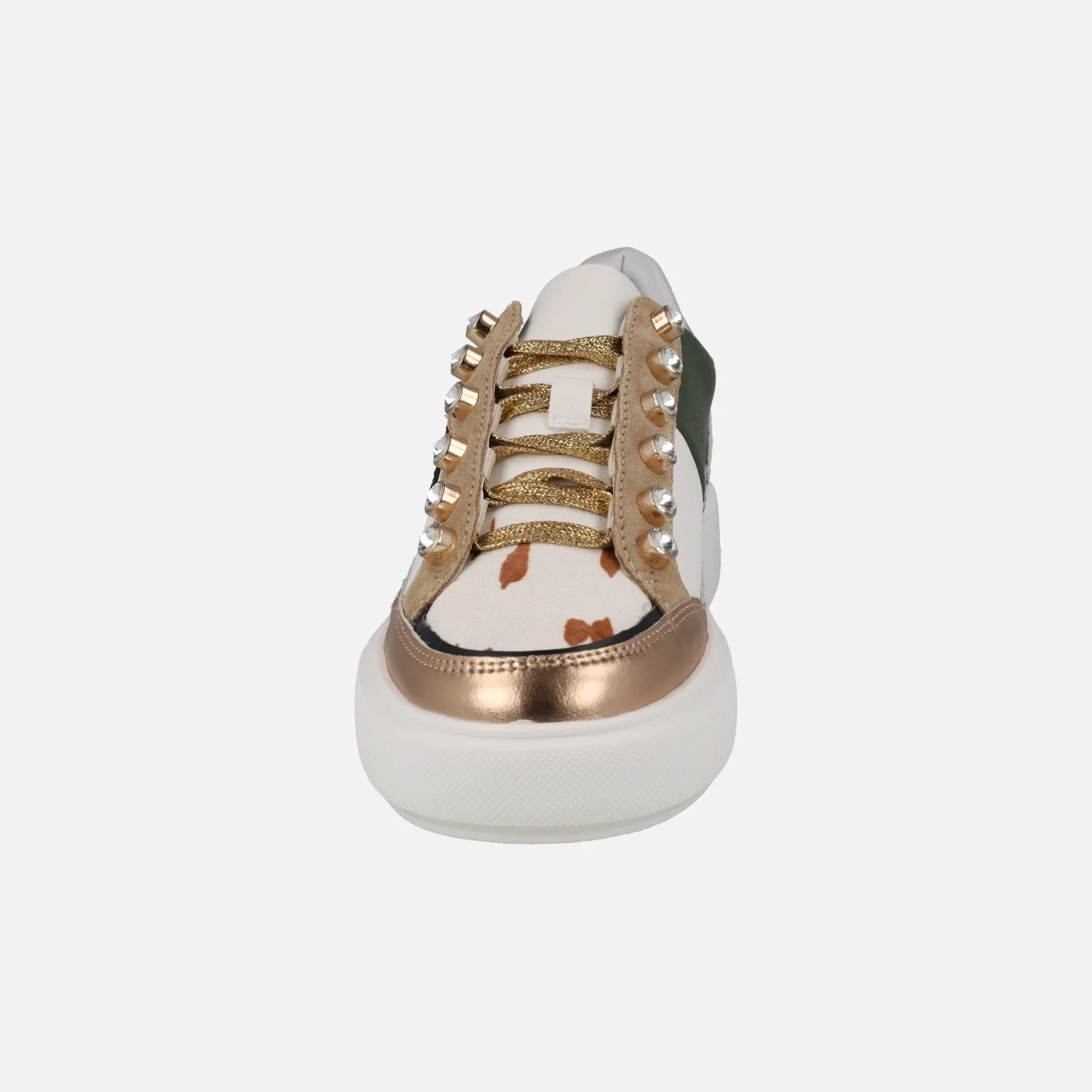Deportivas Star-61 Leopard white green - Image 5