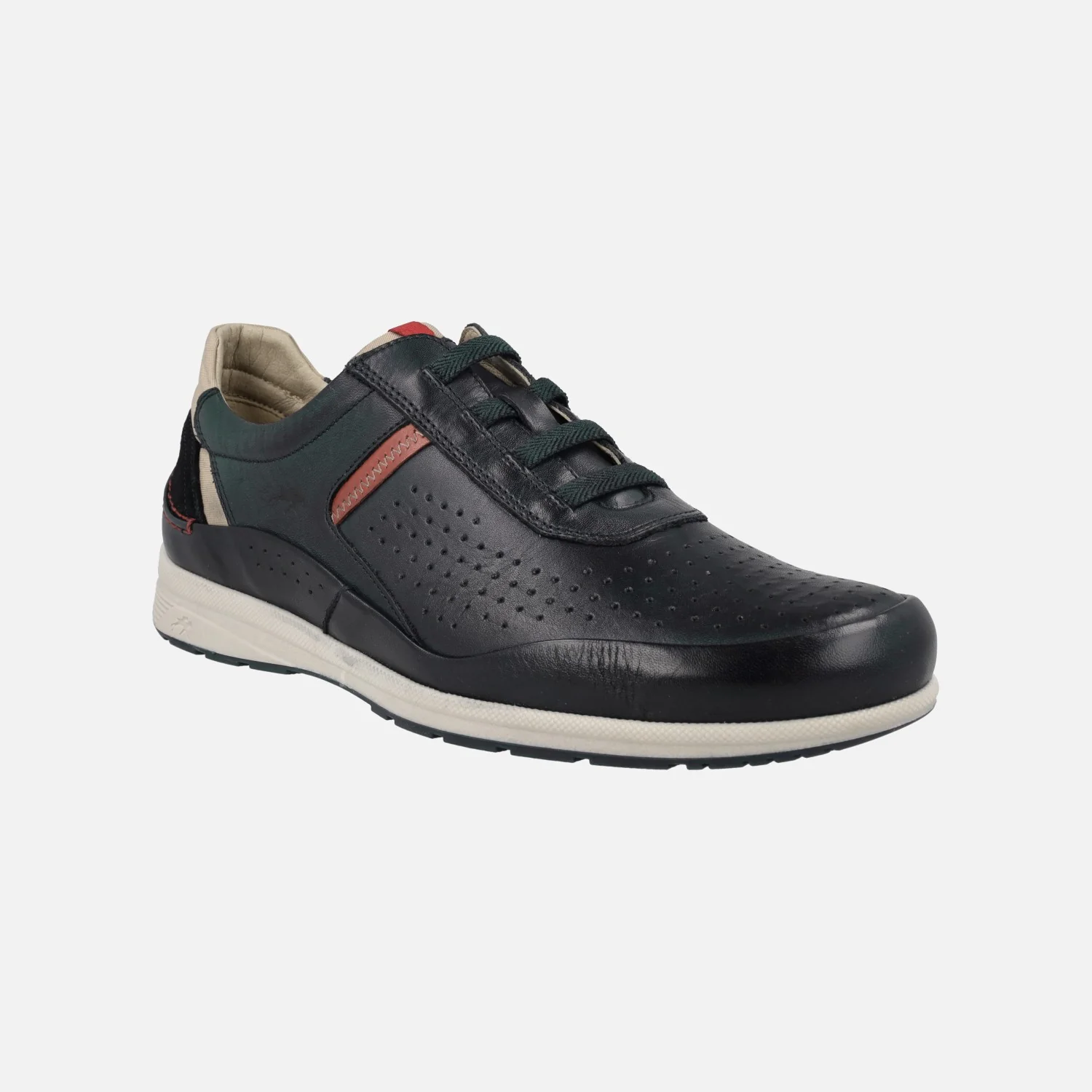 Deportivos de piel con cordones elásticos Jaden - Image 2
