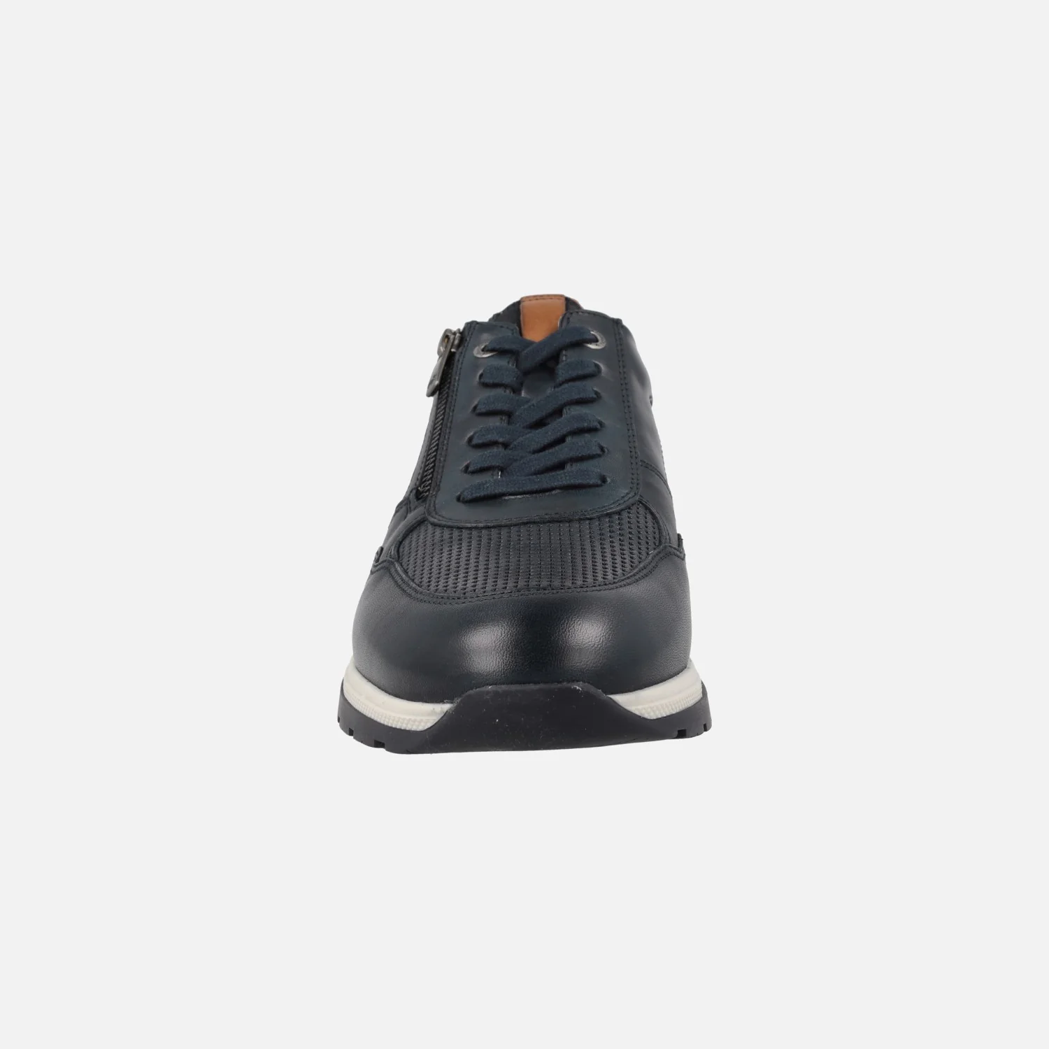 Deportivos de piel con cordones y cremallera Louis - Image 11