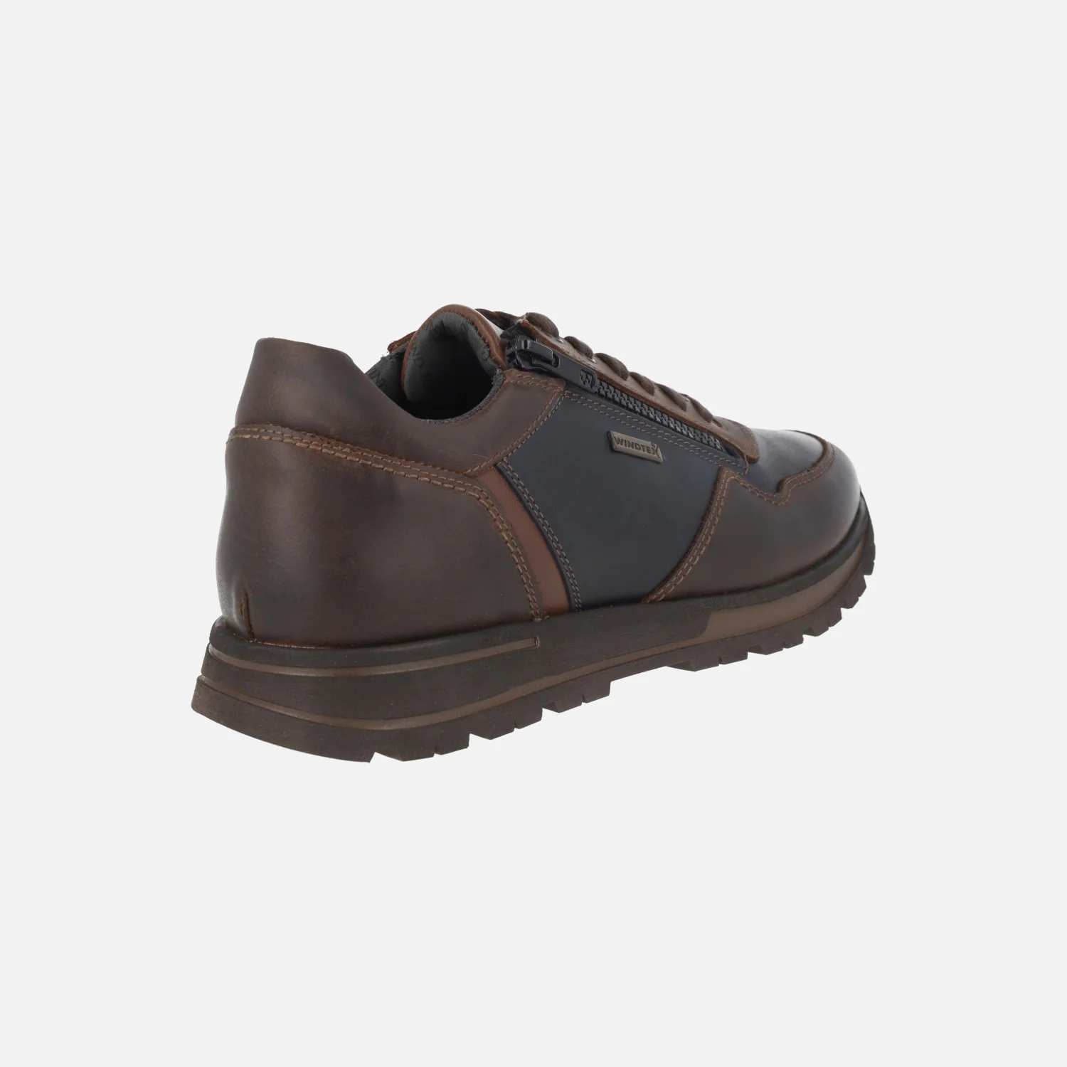 Deportivos de piel con membrana impermeable y cremallera - Image 9