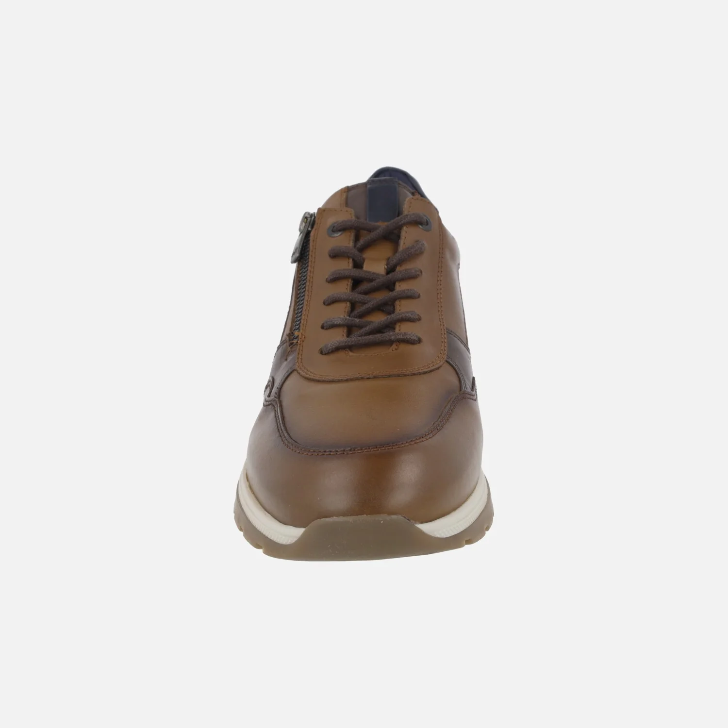 Deportivos de piel Louis para hombre con cordones y cremallera lateral - Image 5