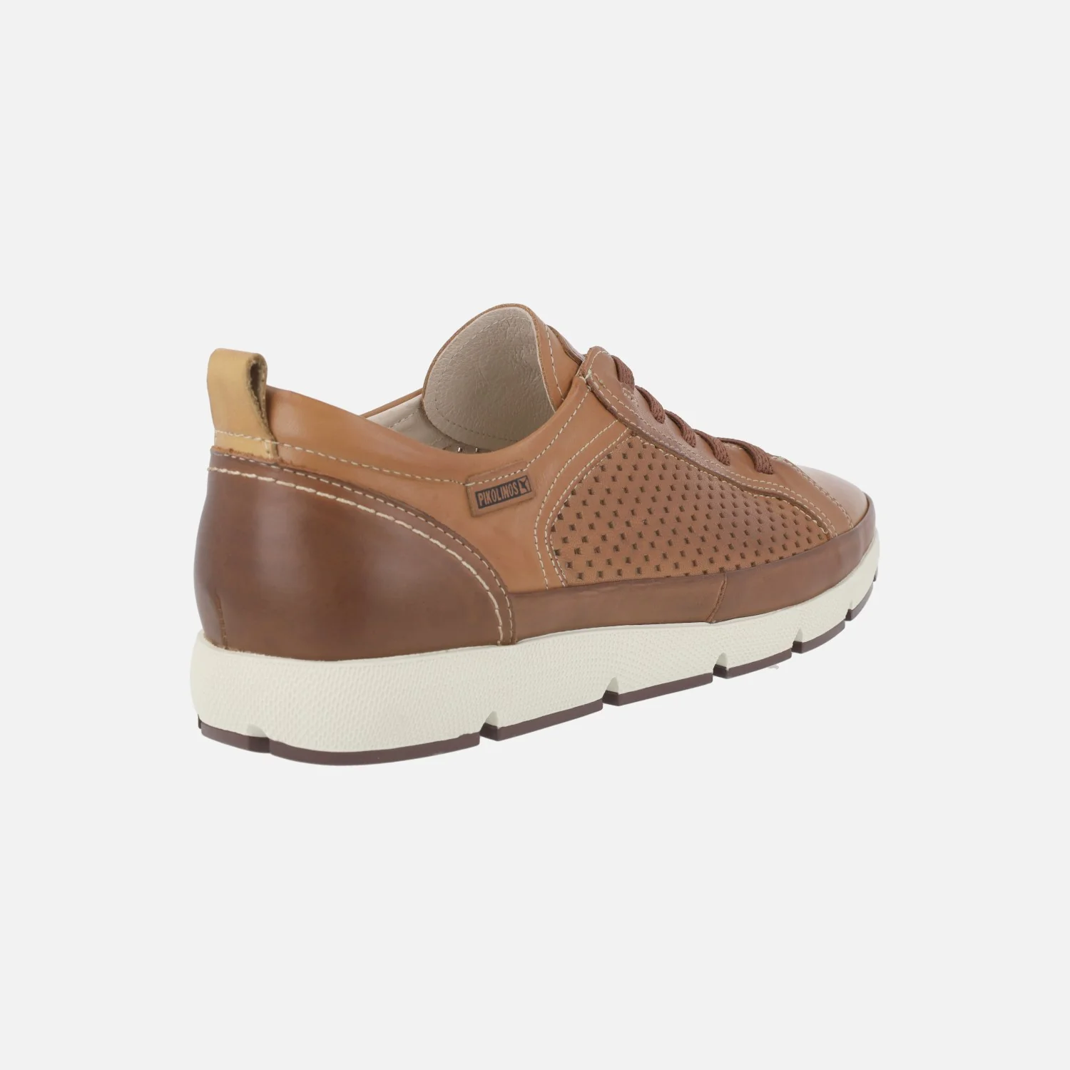 Deportivos de piel para hombre Fuencarral con cordones elásticos - Image 4