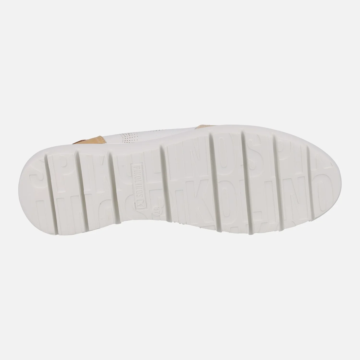 Deportivos de piel para mujer Rueda con dibujos troquelados - Image 7