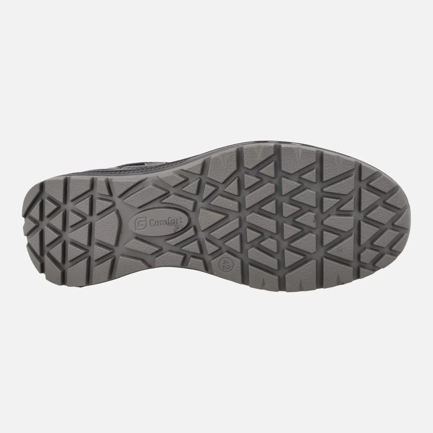 Deportivos negros de piel de calce ancho para hombre con membrana TEX - Image 6