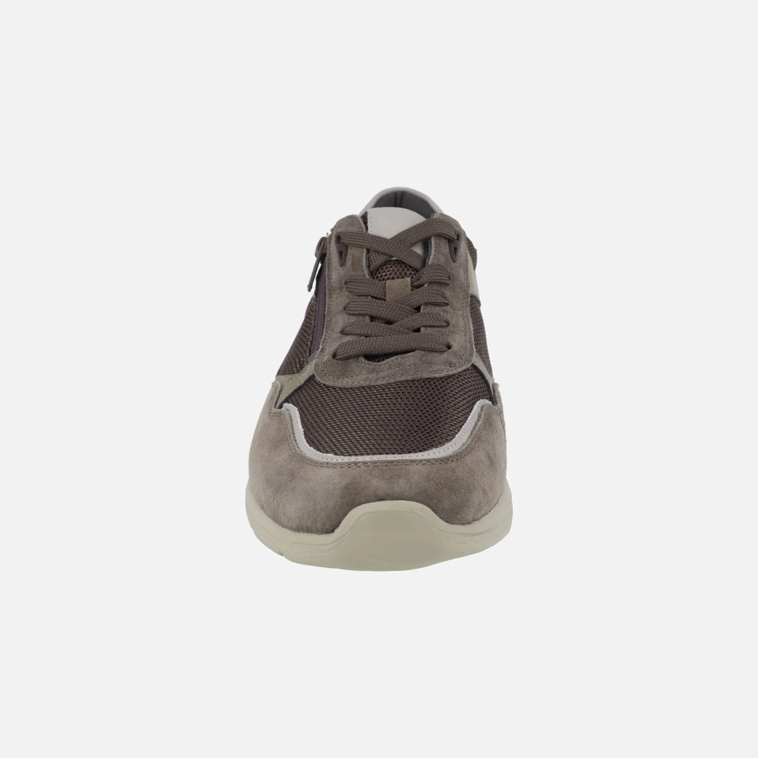 Deportivos para hombre Ancho especial en combinado taupe - Image 5