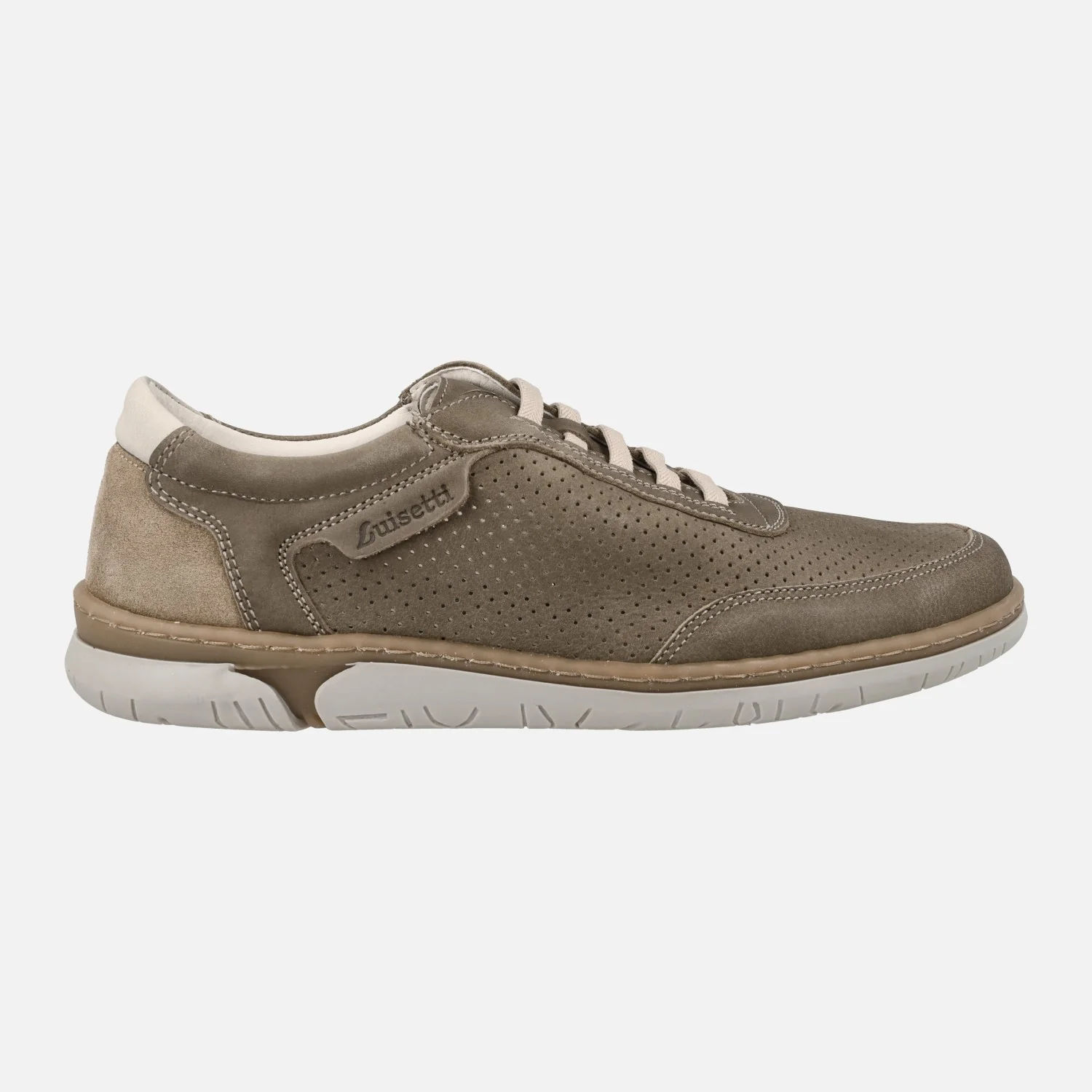 Deportivos para hombre en piel engrasada con picados - Image 7