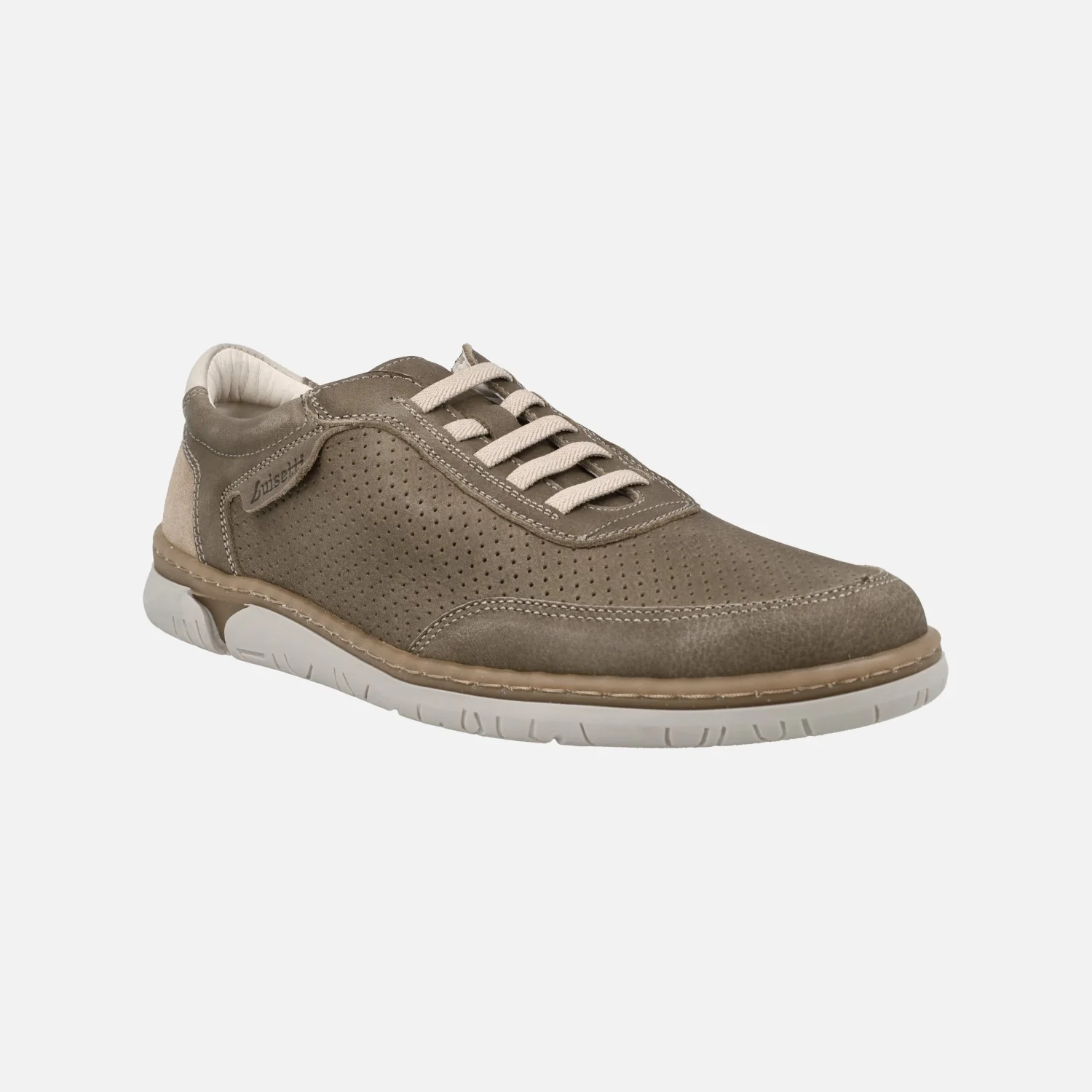 Deportivos para hombre en piel engrasada con picados - Image 8
