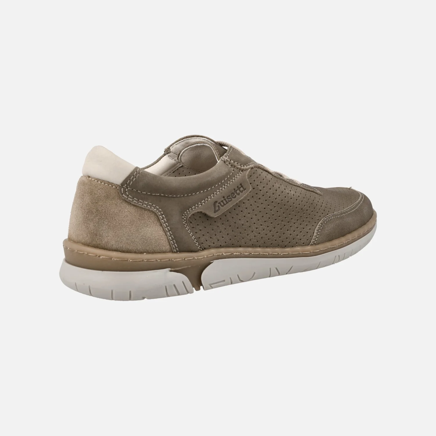 Deportivos para hombre en piel engrasada con picados - Image 9