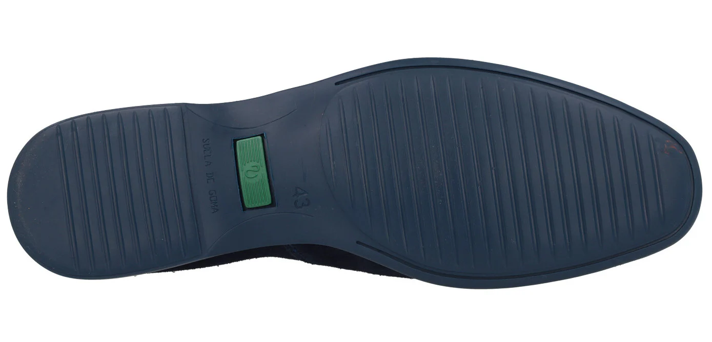 Mocasines de ante con elásticos y piso fino de goma - Image 10