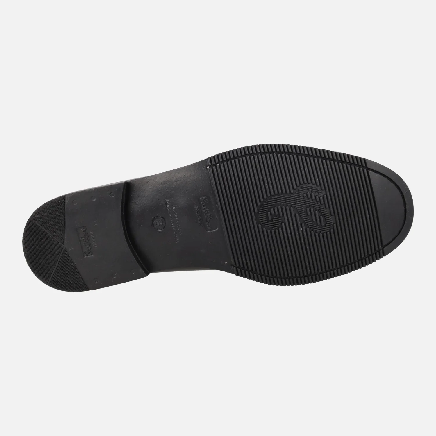 Mocasines Castellanos clásicos con antifaz en antik negro - Image 6