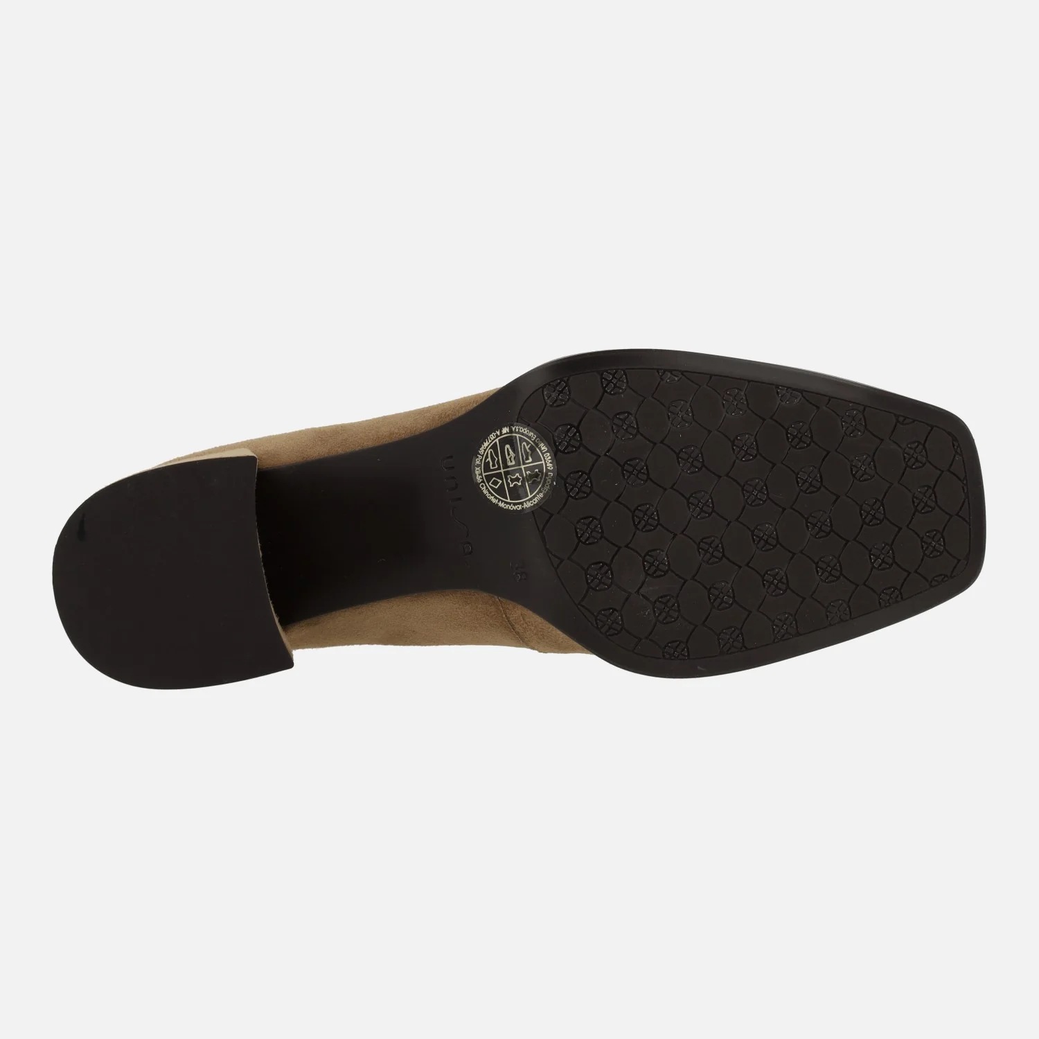 Mocasines con adorno metálico y tacón ancho Megan - Image 10