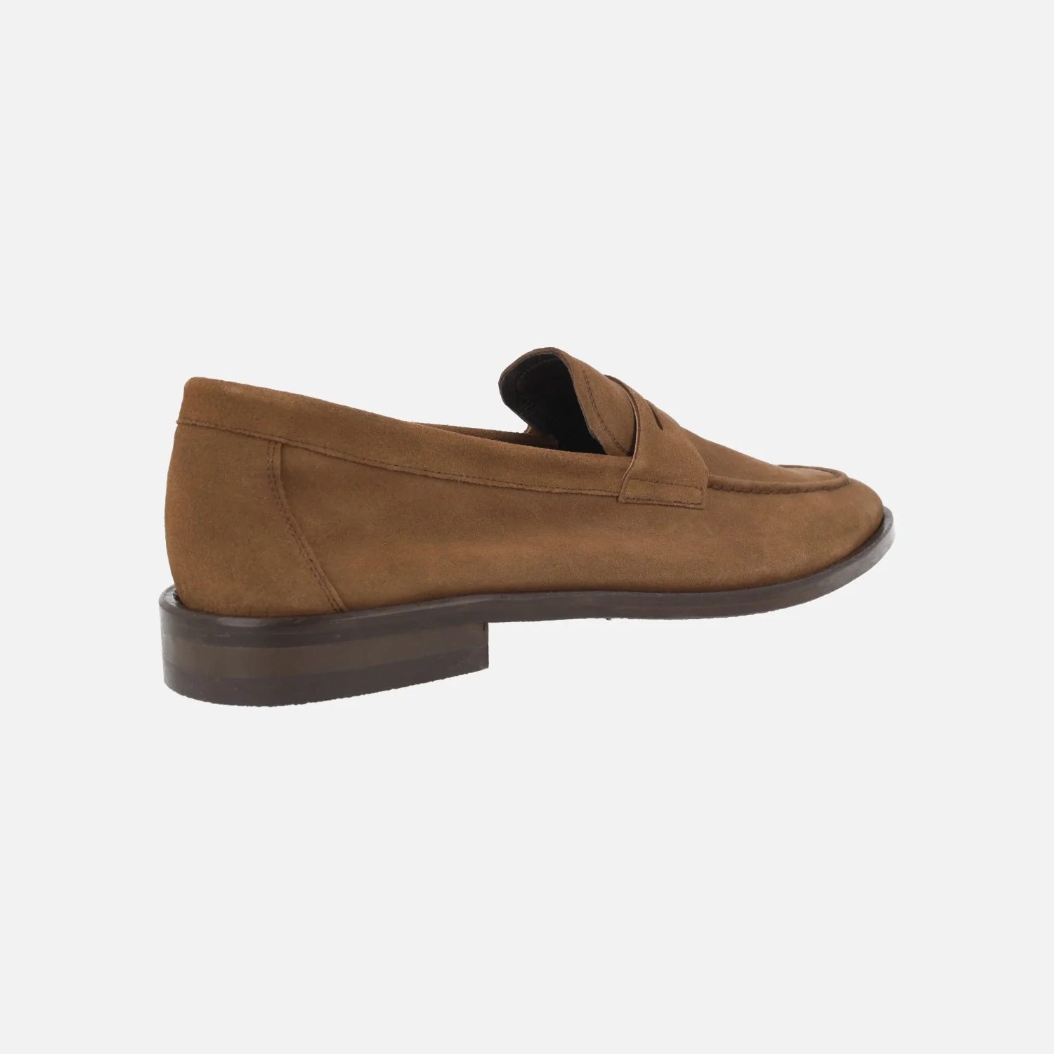Mocasines con antifaz Casa Campo para hombre en serraje camel - Image 4