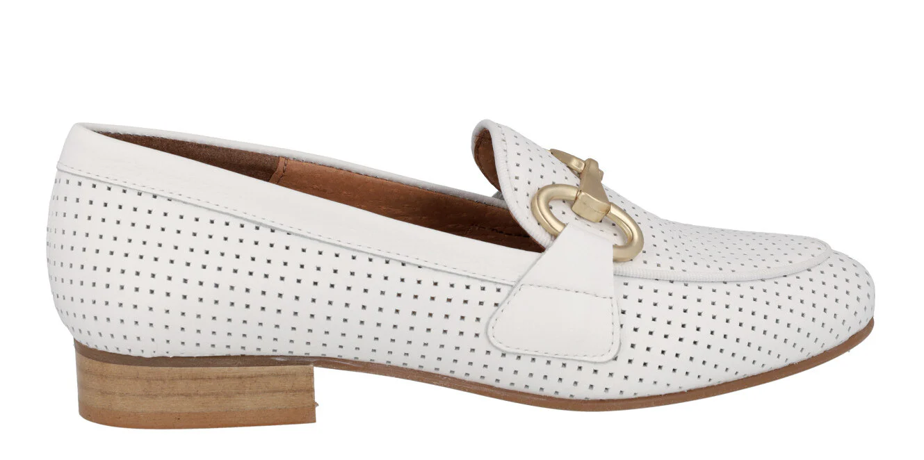 Mocasines con picados y adorno metálico Vileya - Image 2