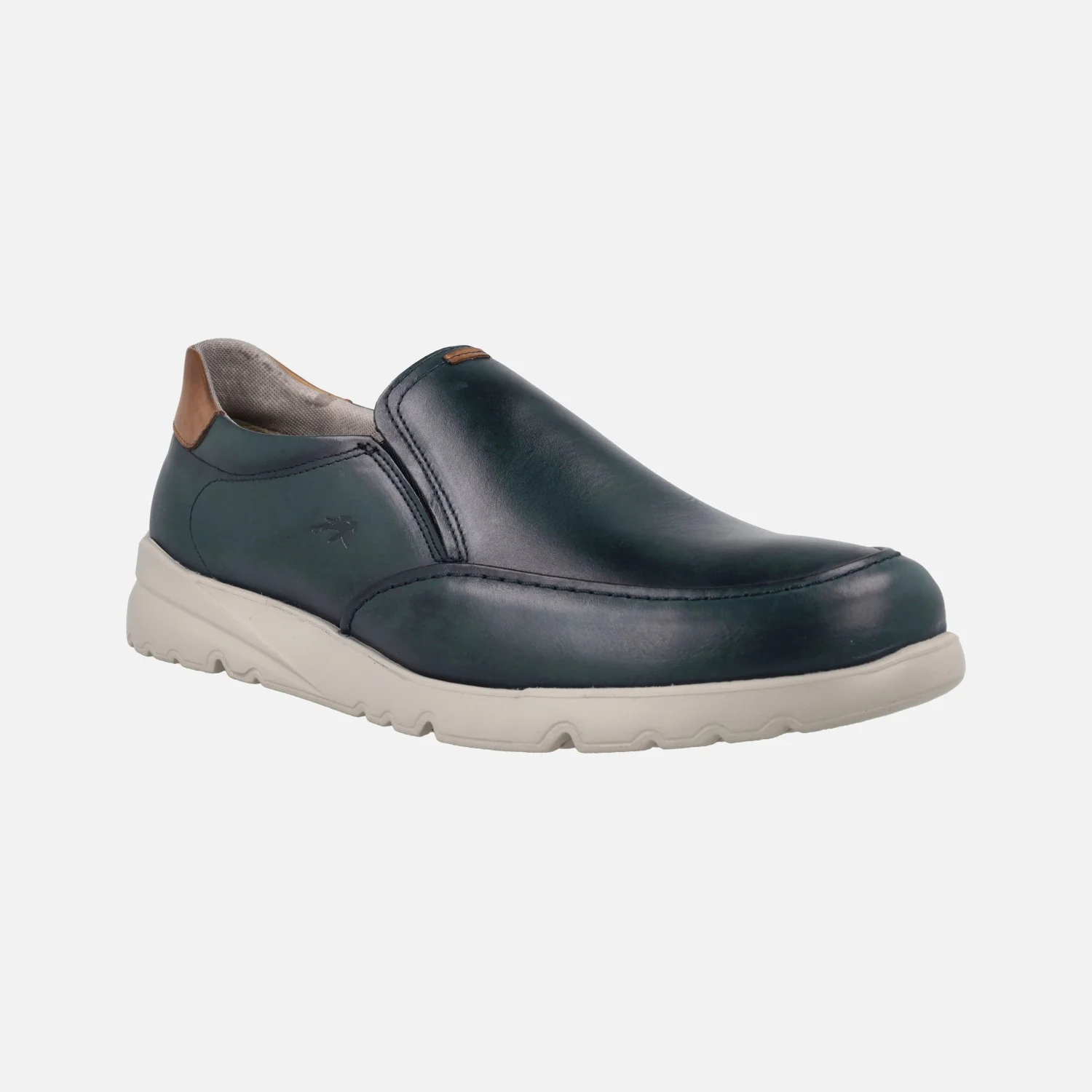Mocasines confort Daryl en azul marino con elásticos laterales - Image 2