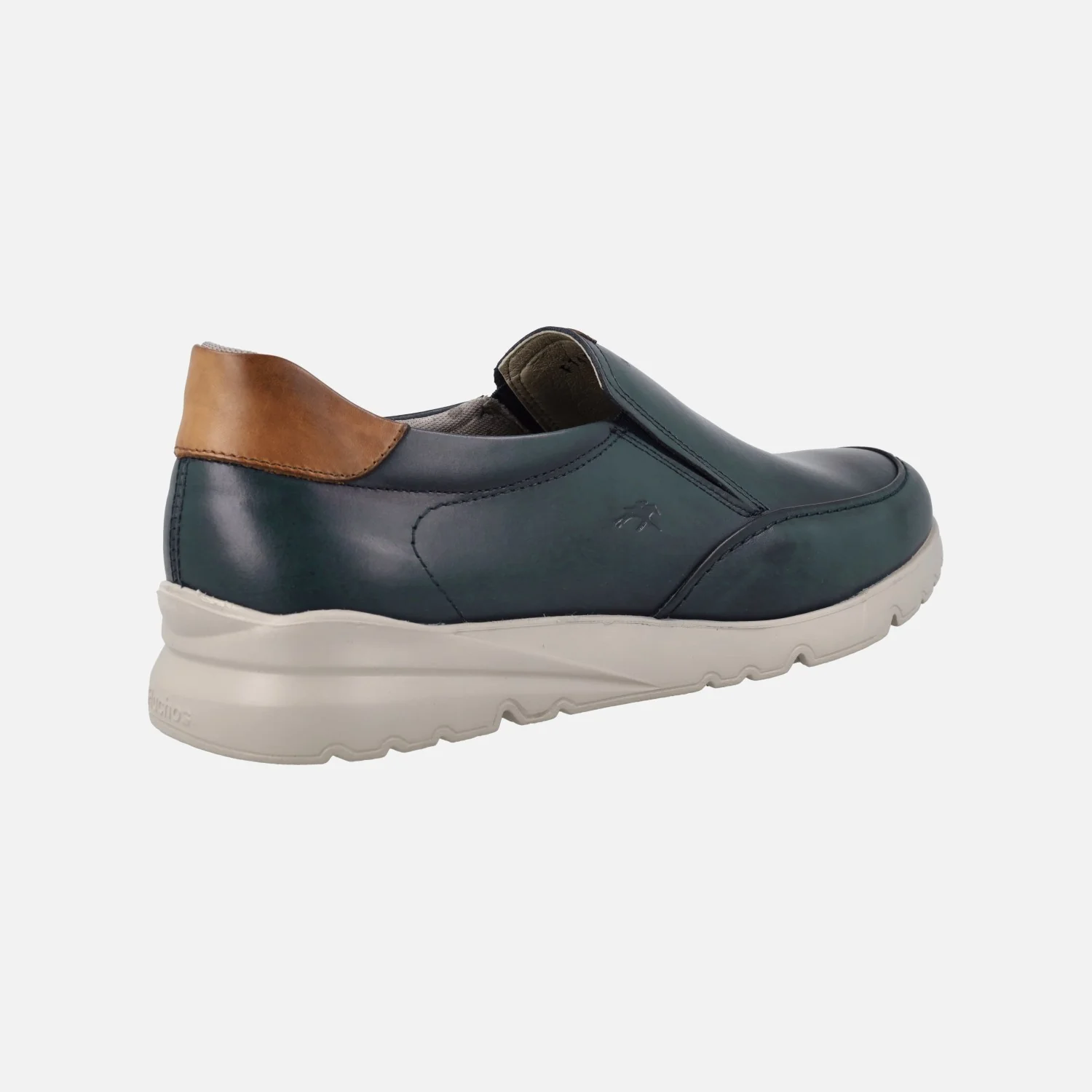 Mocasines confort Daryl en azul marino con elásticos laterales - Image 5
